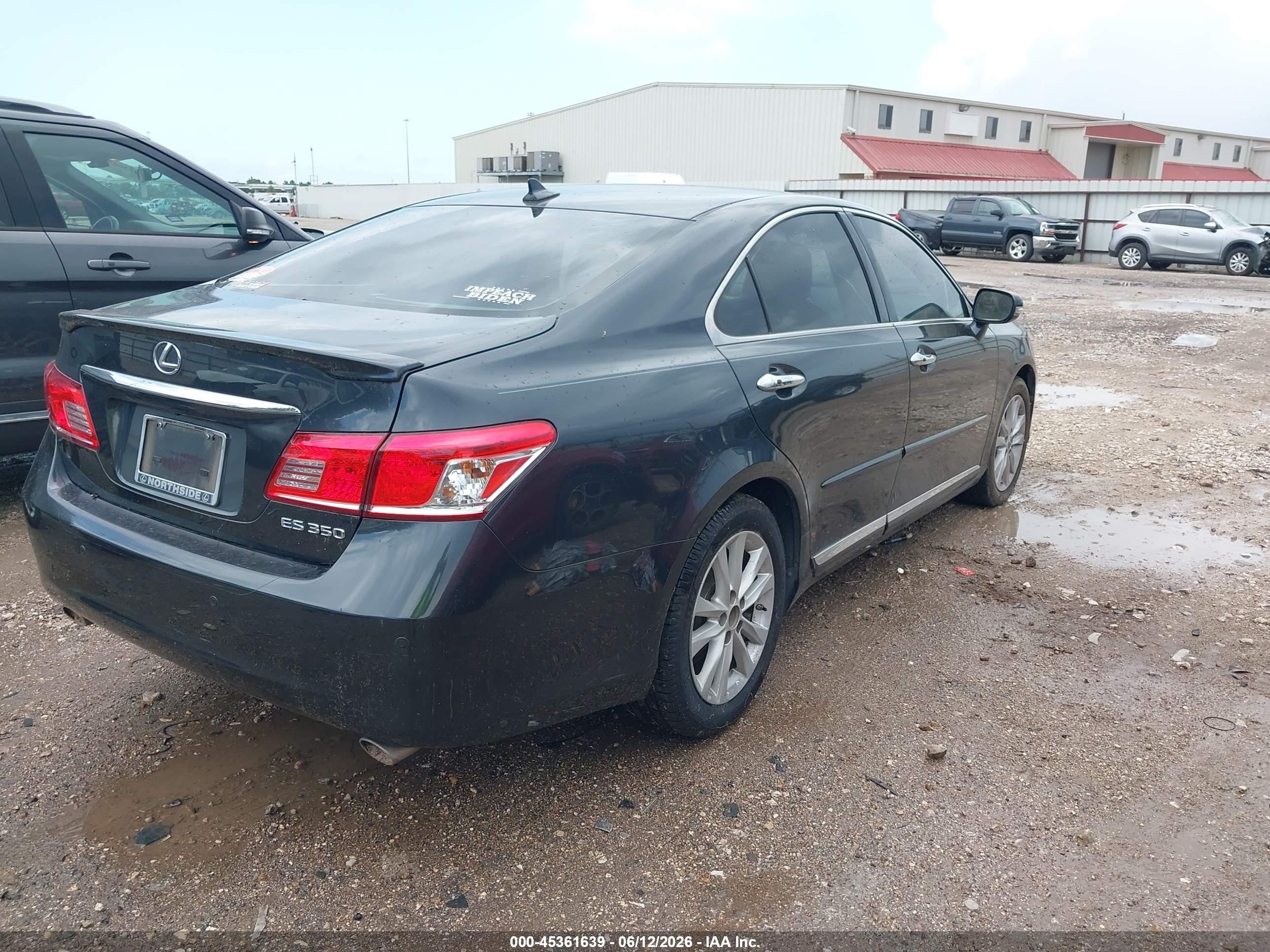 2011 Lexus Es 350   Dark Blue vin: JTHBK1EG3B2450259