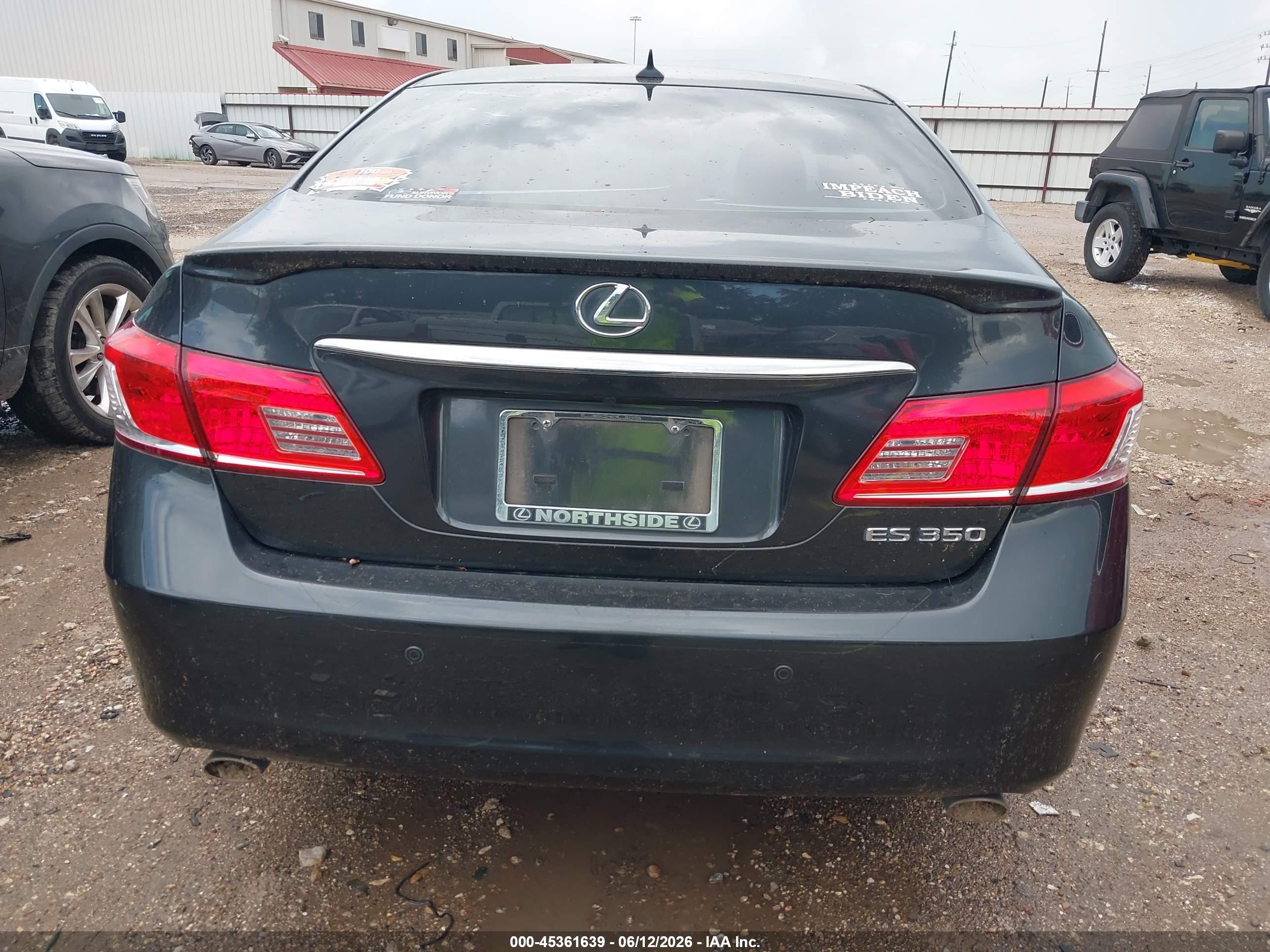 2011 Lexus Es 350   Dark Blue vin: JTHBK1EG3B2450259