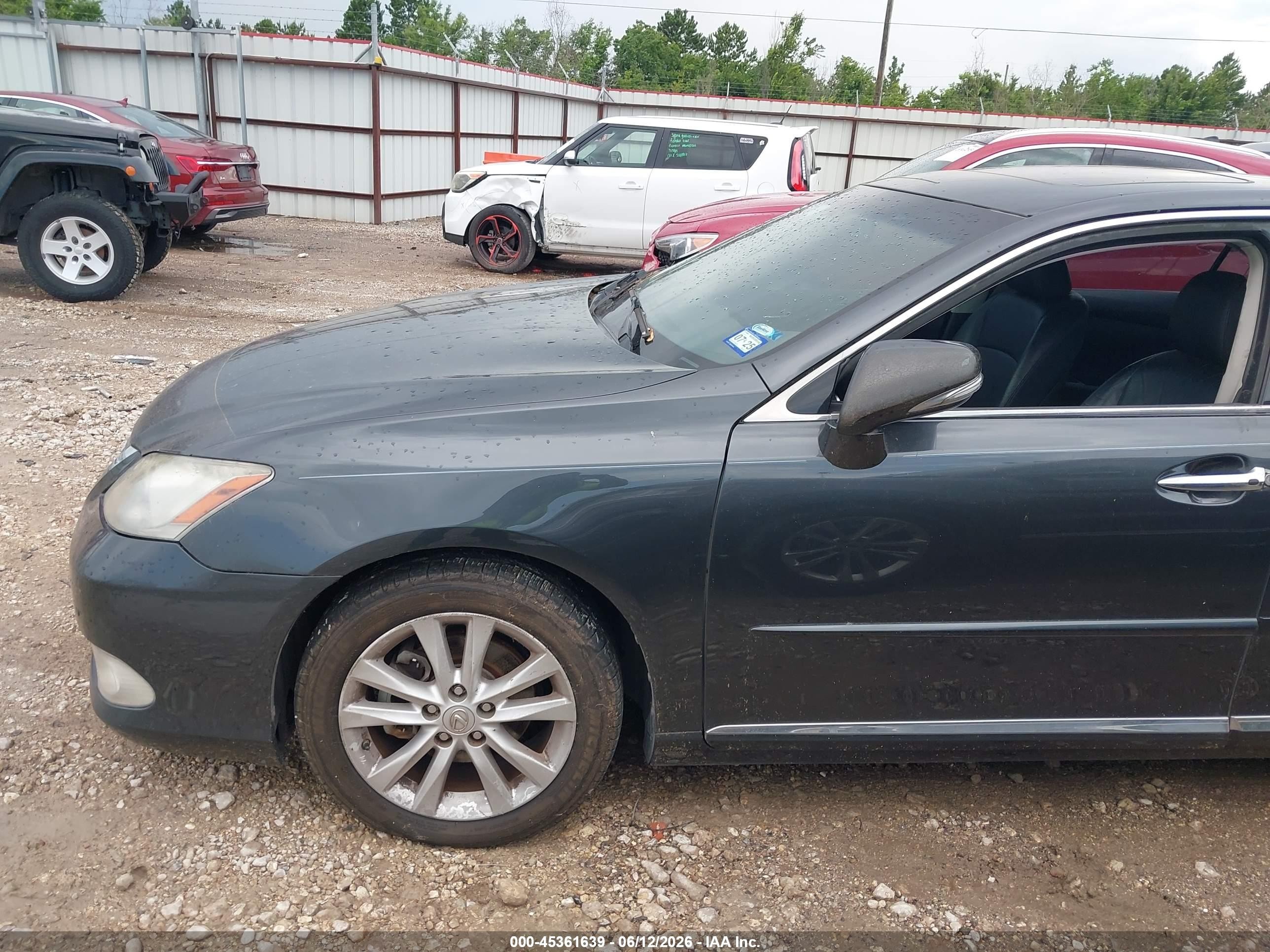 2011 Lexus Es 350   Dark Blue vin: JTHBK1EG3B2450259