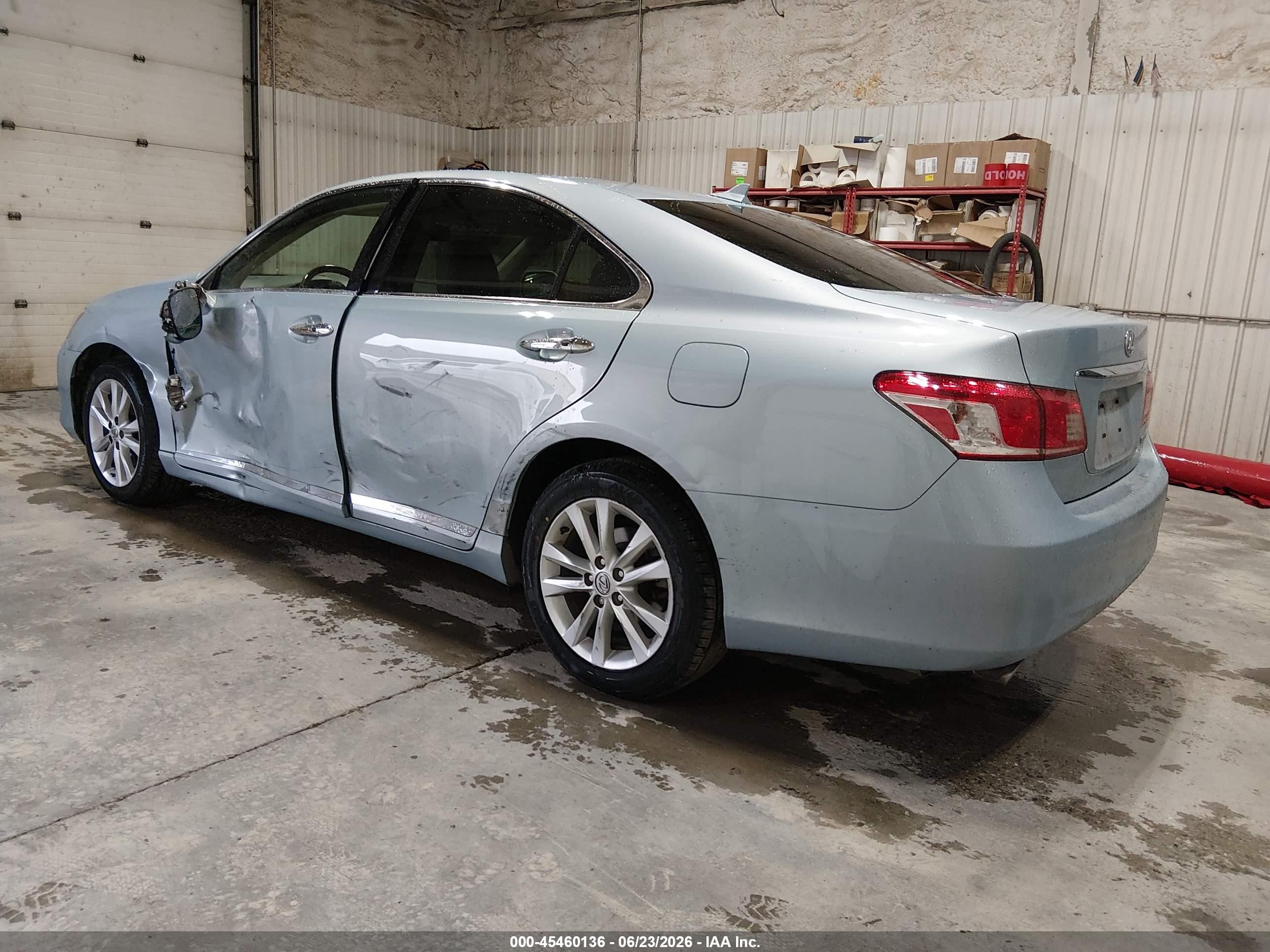 2011 Lexus Es 350   Blue vin: JTHBK1EG3B2454182