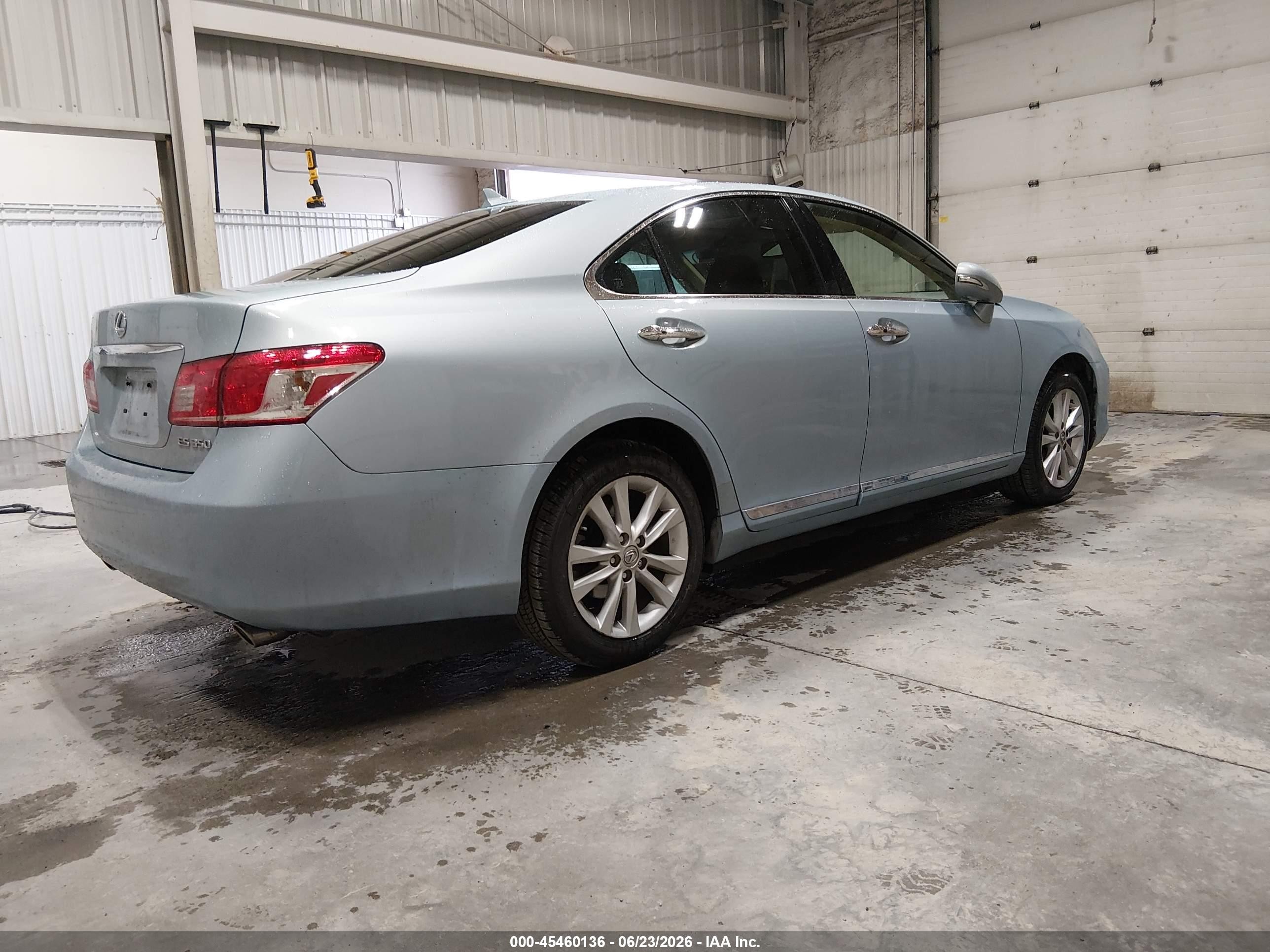 2011 Lexus Es 350   Blue vin: JTHBK1EG3B2454182