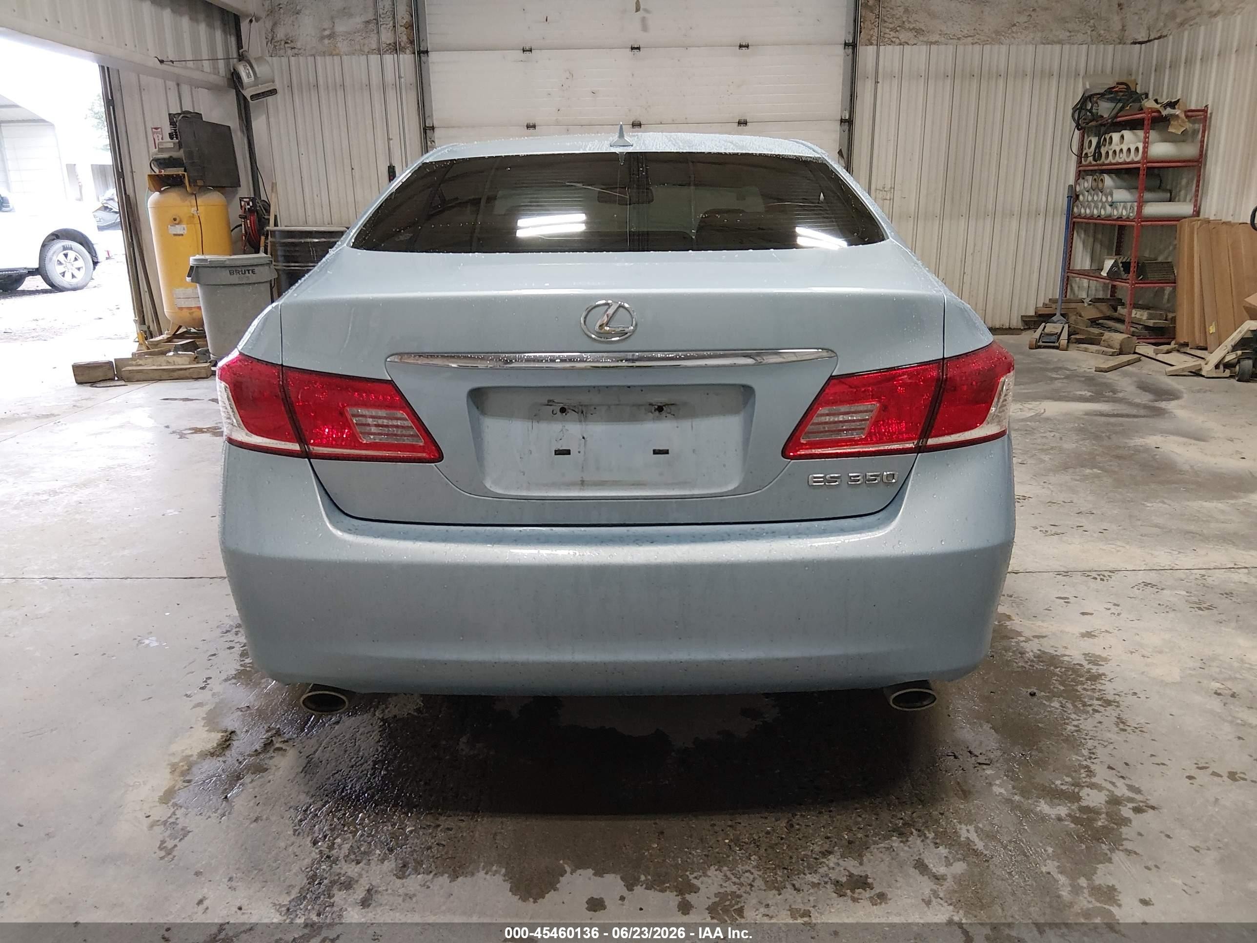 2011 Lexus Es 350   Blue vin: JTHBK1EG3B2454182