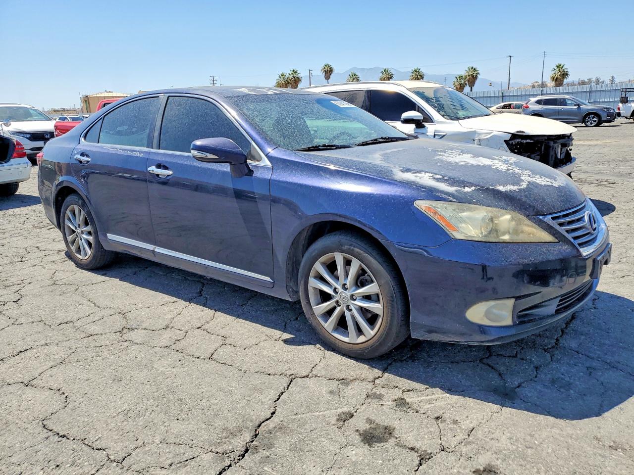 2011 Lexus Es 350 Синий vin: JTHBK1EG3B2455252