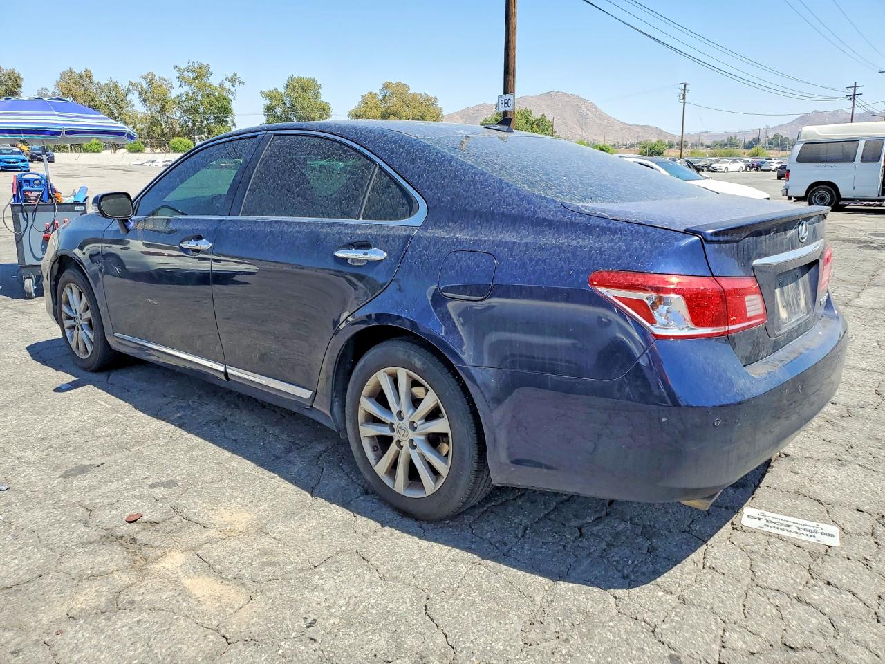 2011 Lexus Es 350 Синий vin: JTHBK1EG3B2455252