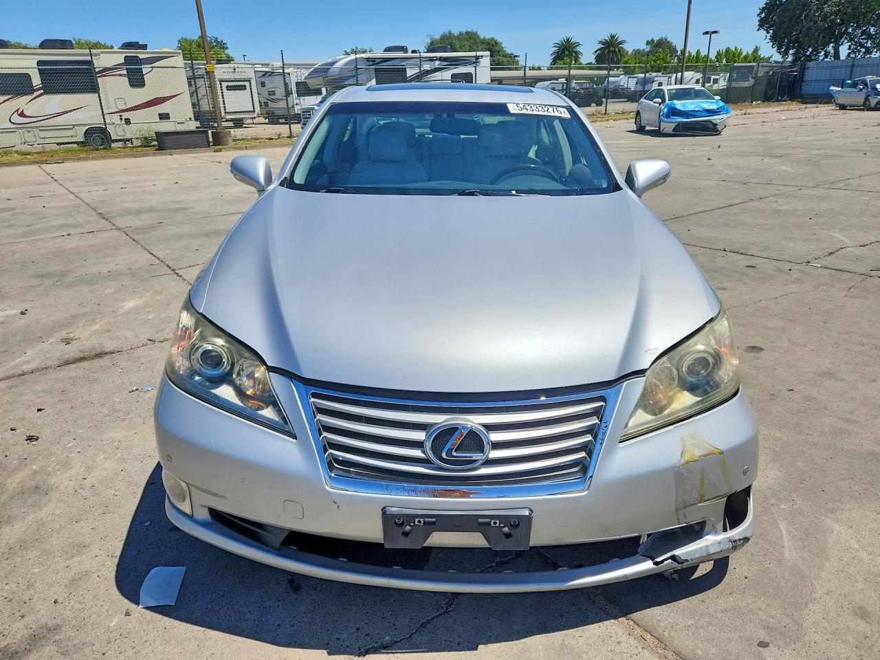 2011 Lexus Es 350 Silver vin: JTHBK1EG3B2461262