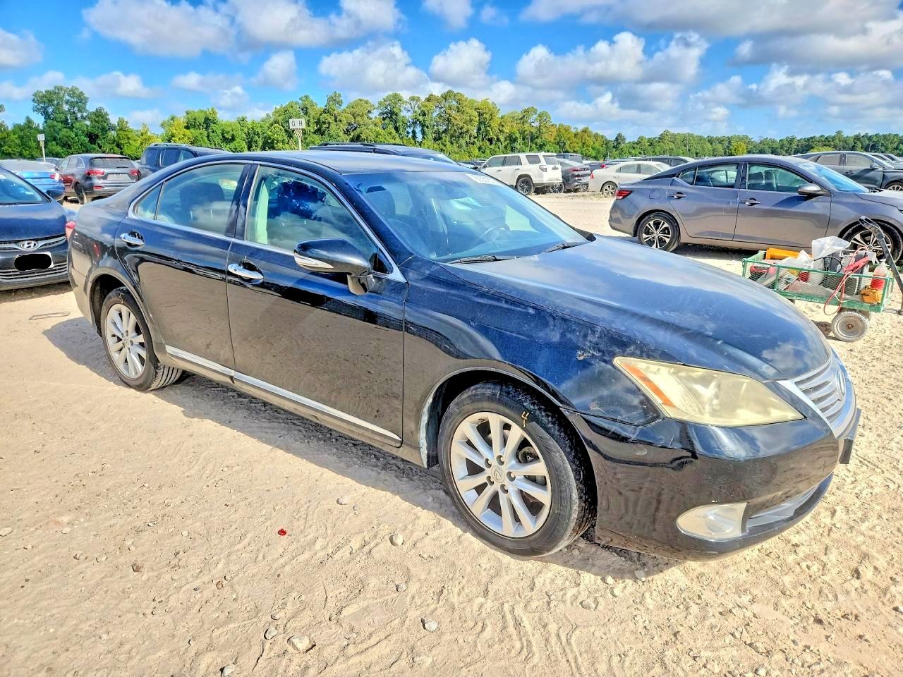 2011 Lexus Es 350 Черный vin: JTHBK1EG3B2464646