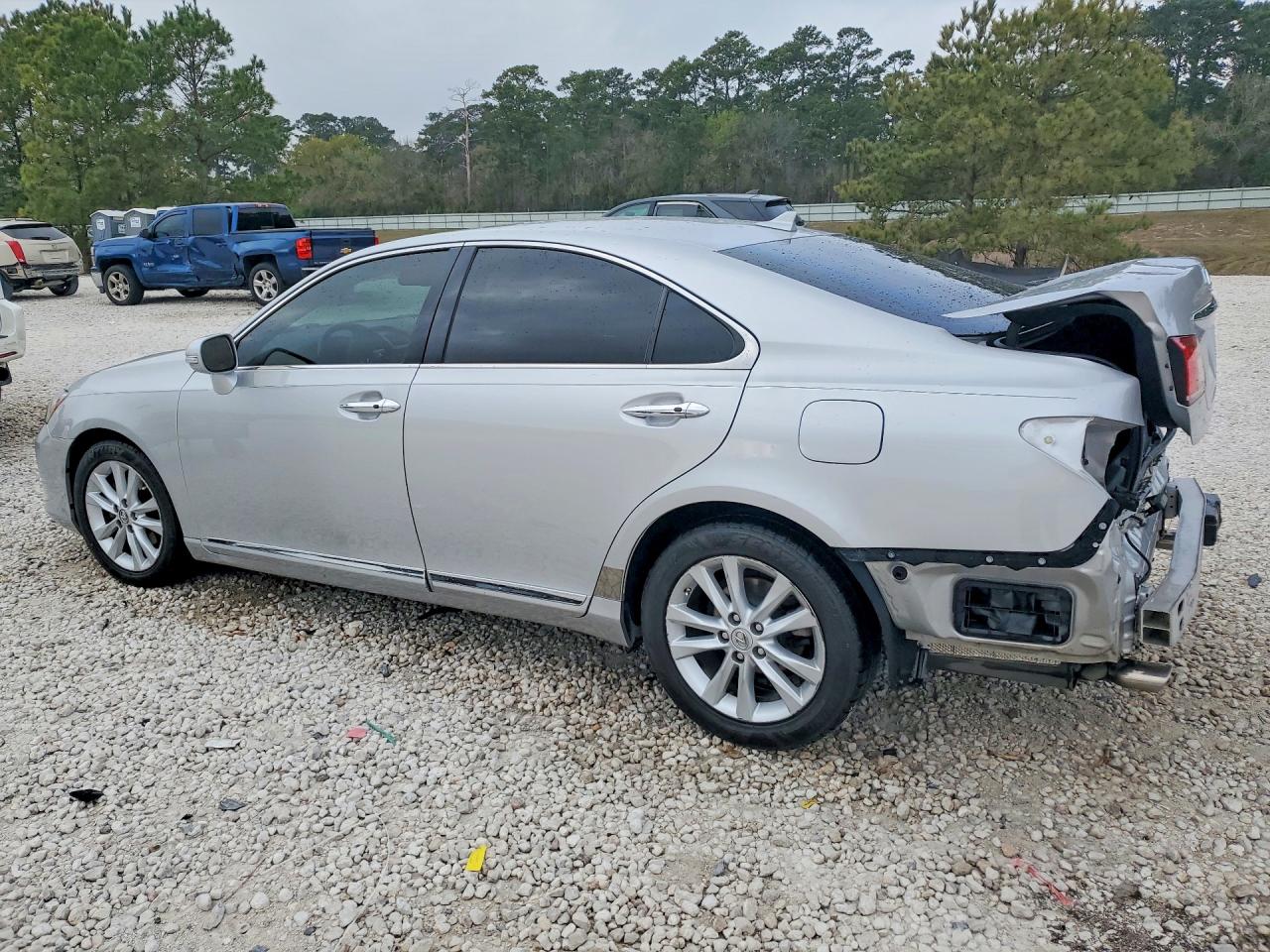 2011 Lexus Es 350 Base Silver vin: JTHBK1EG3B2465540