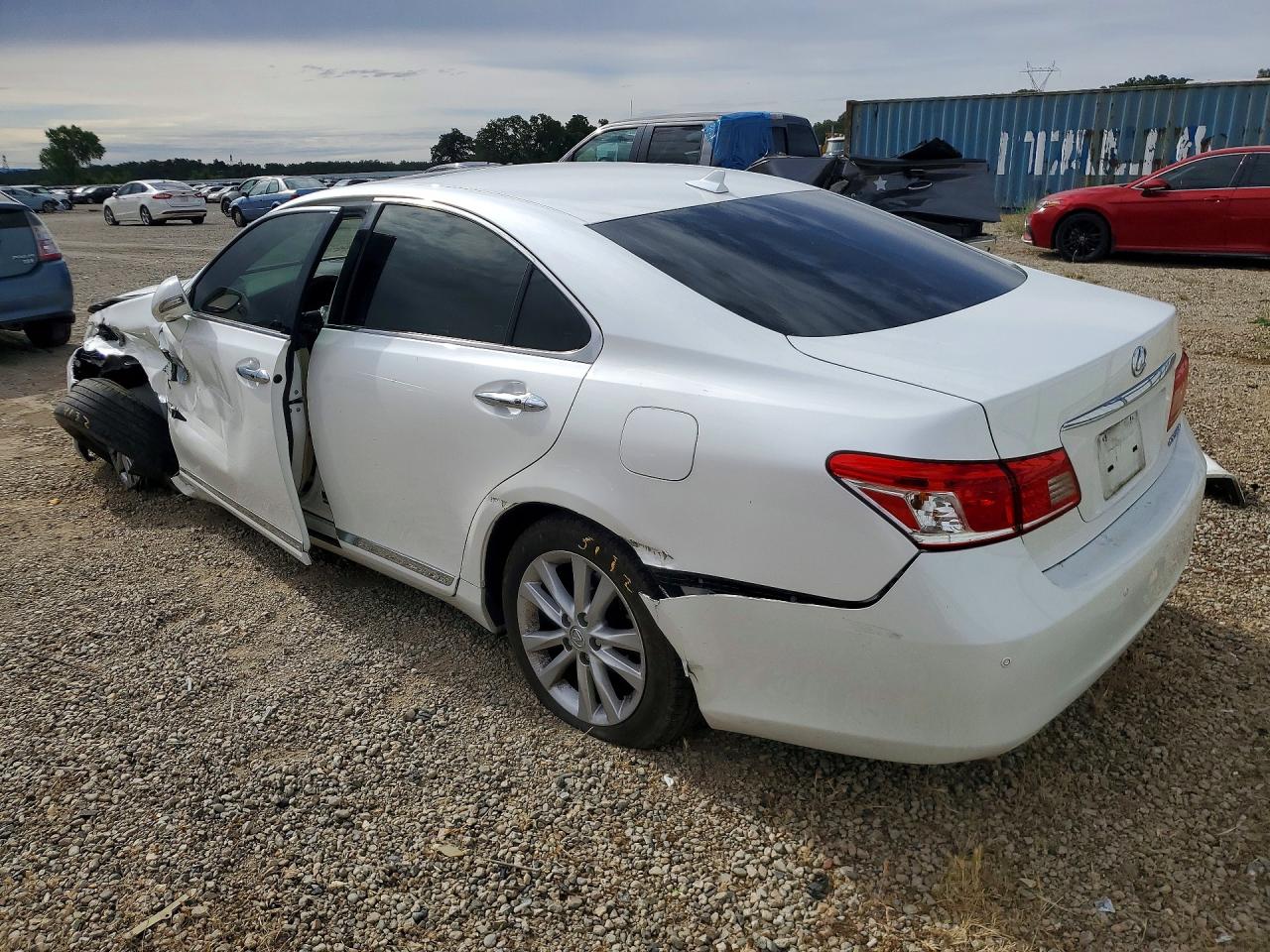2011 Lexus Es 350 White vin: JTHBK1EG3B2467384