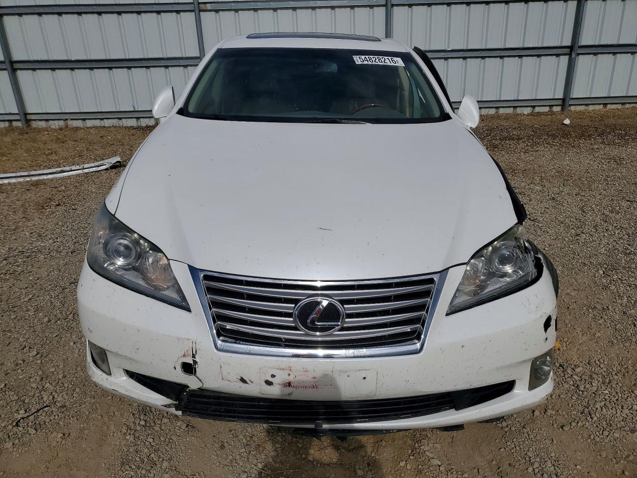 2011 Lexus Es 350 White vin: JTHBK1EG3B2467384