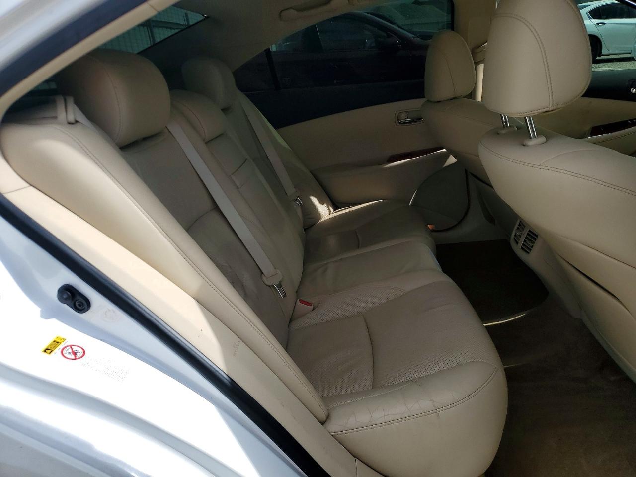 2011 Lexus Es 350 White vin: JTHBK1EG3B2467384