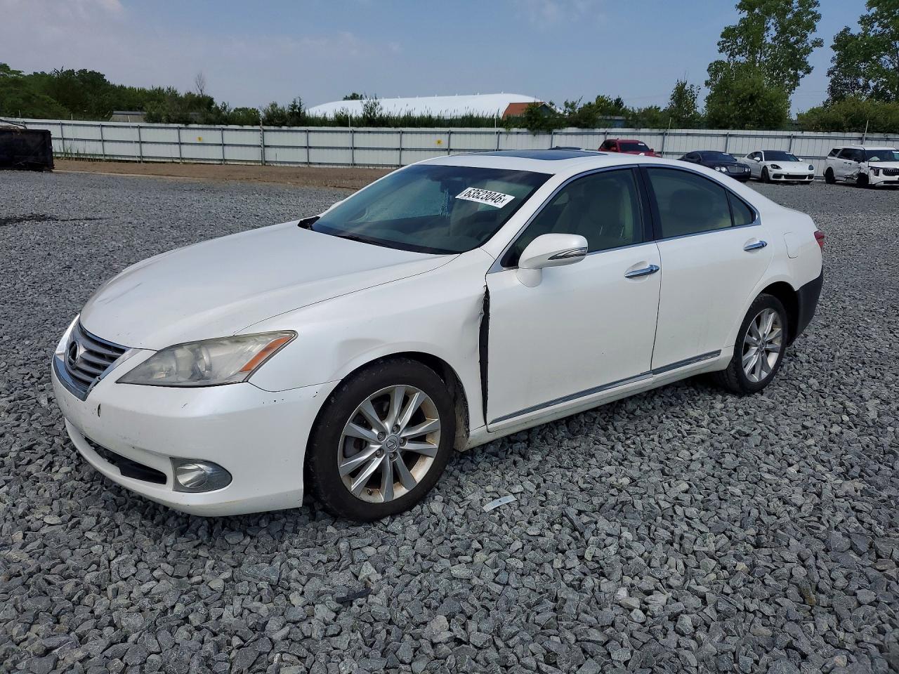 2011 Lexus Es 350 White vin: JTHBK1EG3B2467479