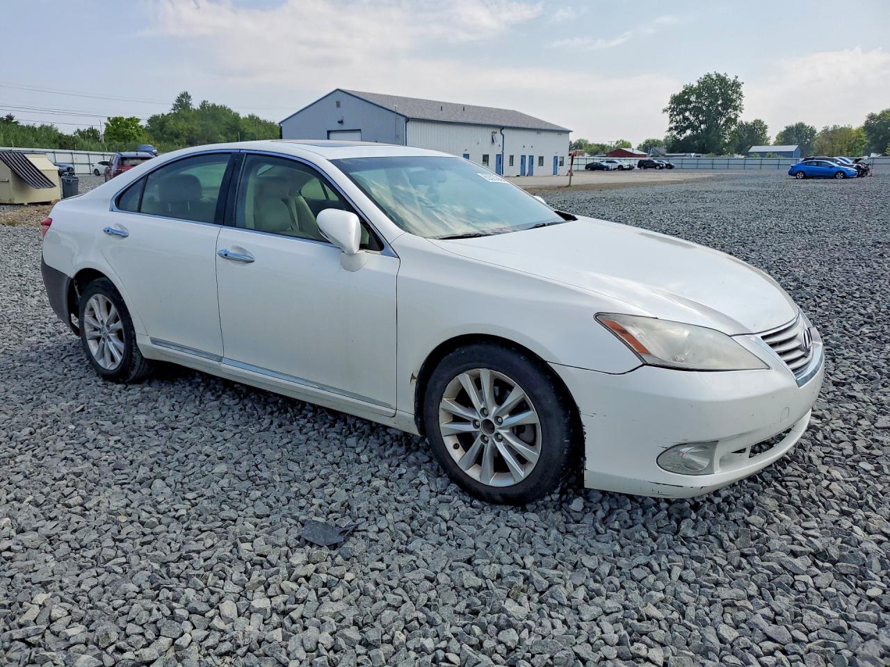 2011 Lexus Es 350 White vin: JTHBK1EG3B2467479