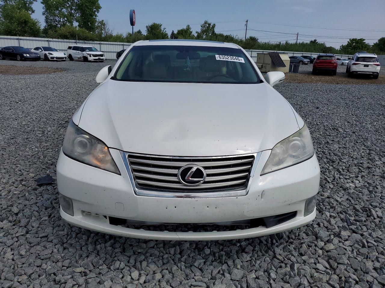 2011 Lexus Es 350 White vin: JTHBK1EG3B2467479