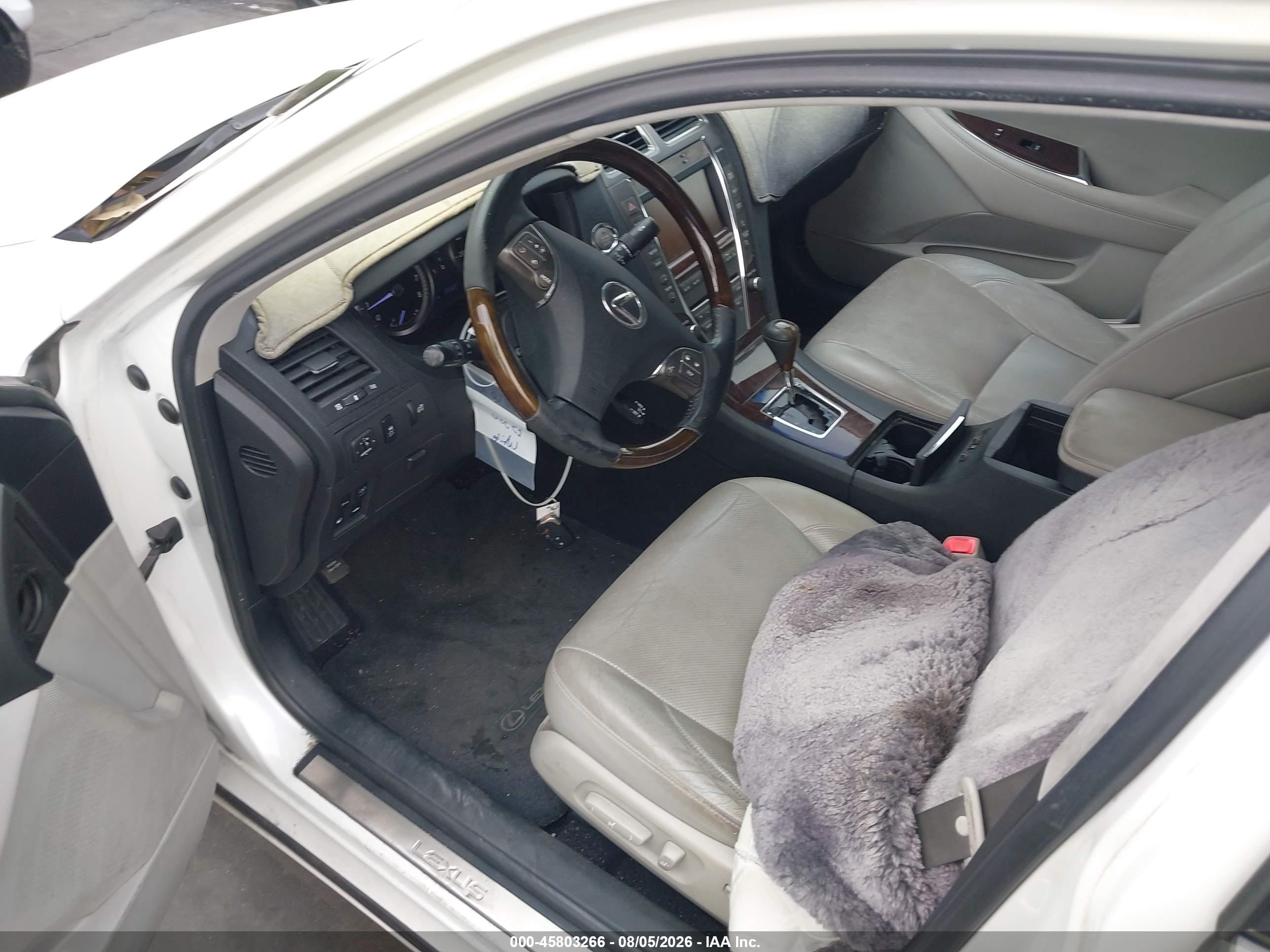 2011 Lexus Es 350   White vin: JTHBK1EG3B2469703
