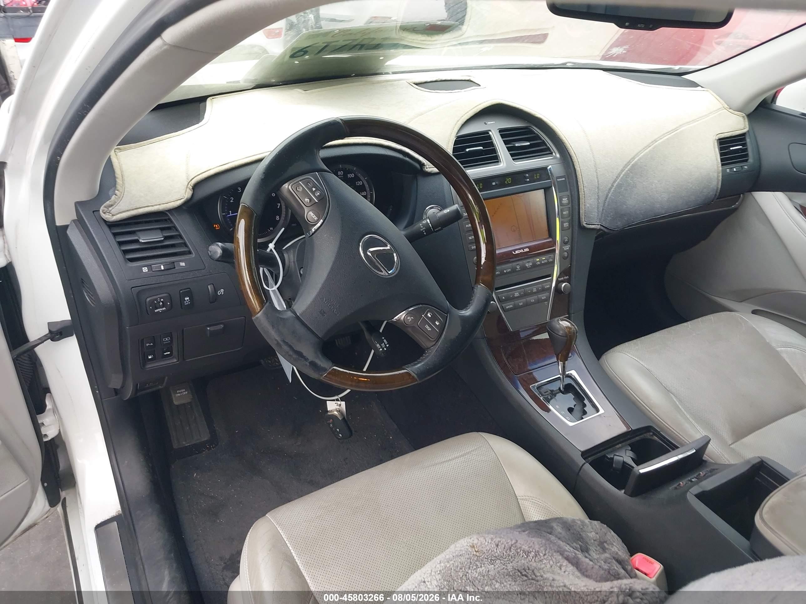 2011 Lexus Es 350   White vin: JTHBK1EG3B2469703