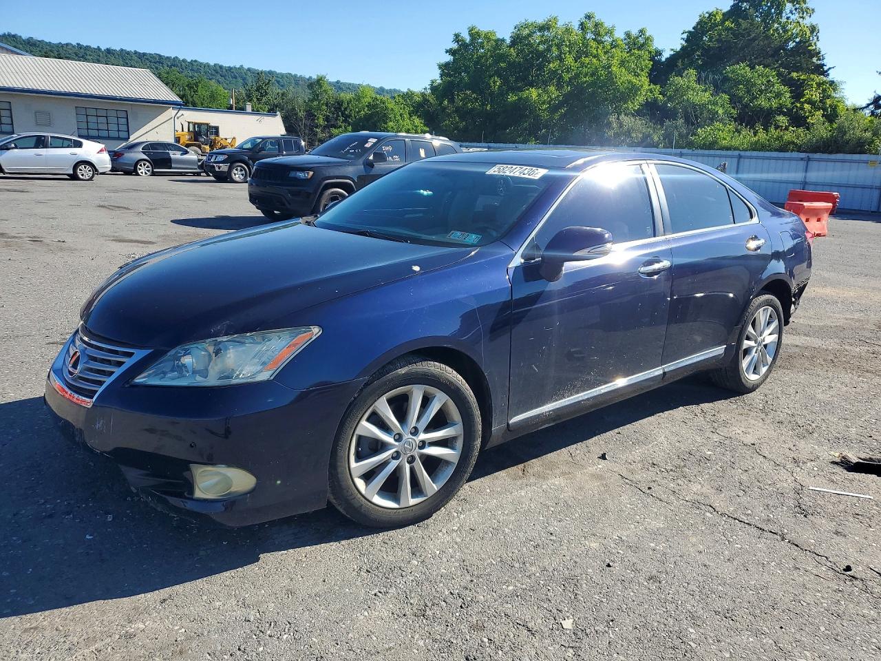 2011 Lexus Es 350 Blue vin: JTHBK1EG3B2471774