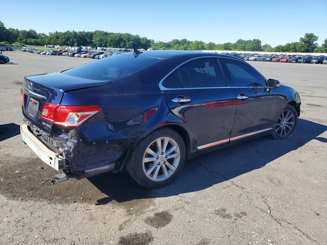 2011 Lexus Es 350 Blue vin: JTHBK1EG3B2471774