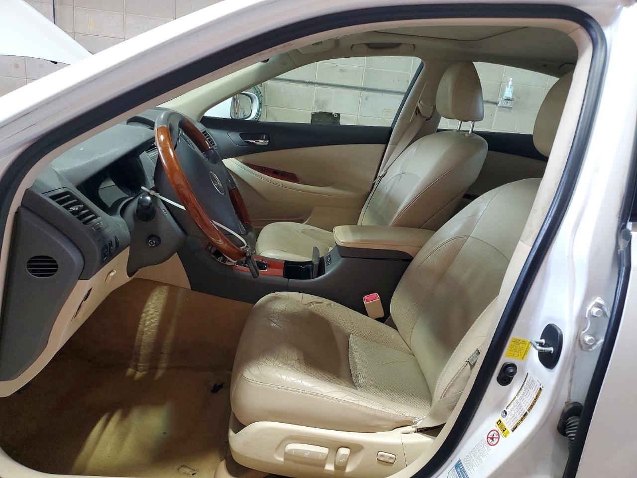 2012 Lexus Es 350 White vin: JTHBK1EG3C2472974