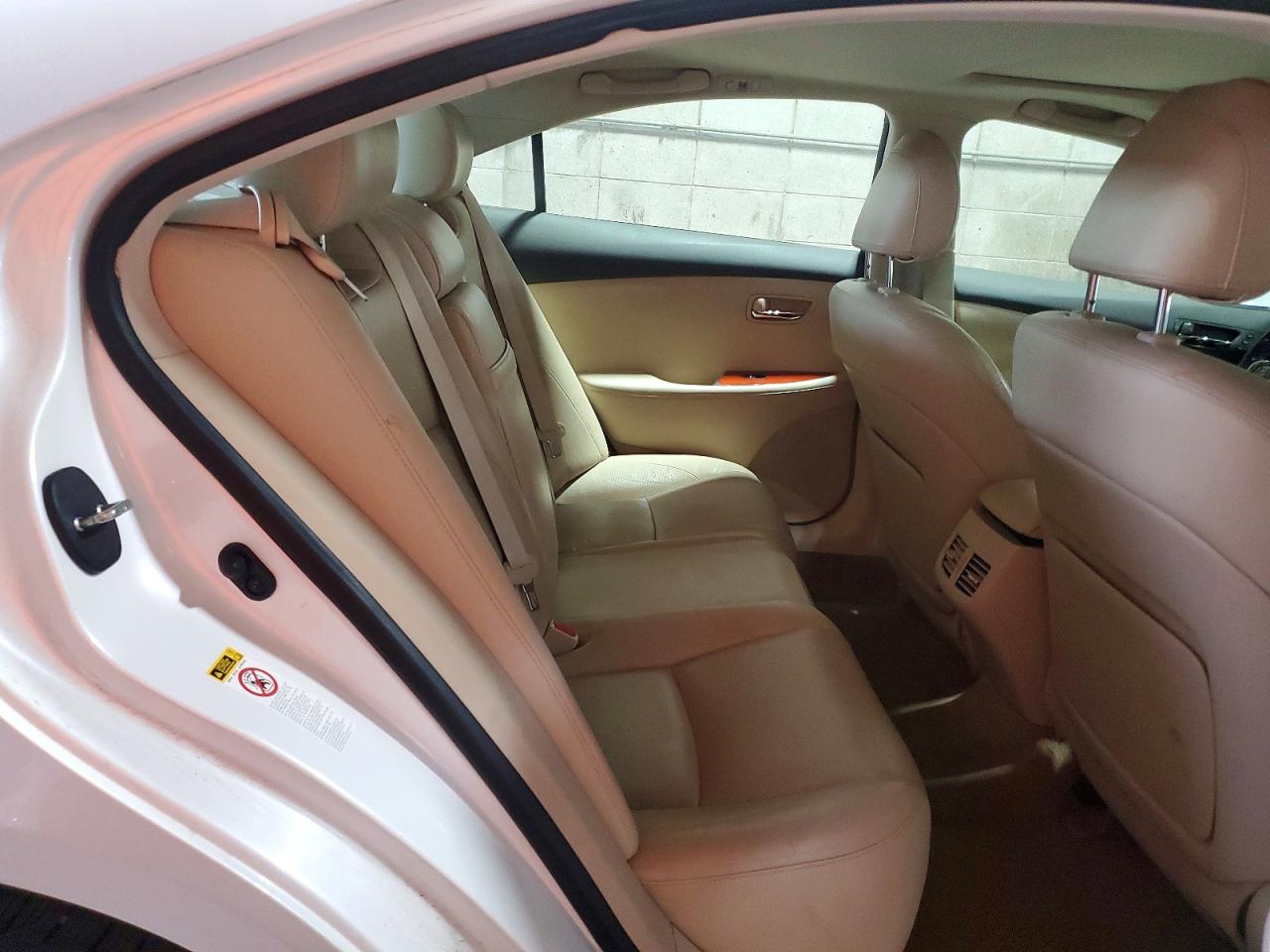 2012 Lexus Es 350 White vin: JTHBK1EG3C2472974
