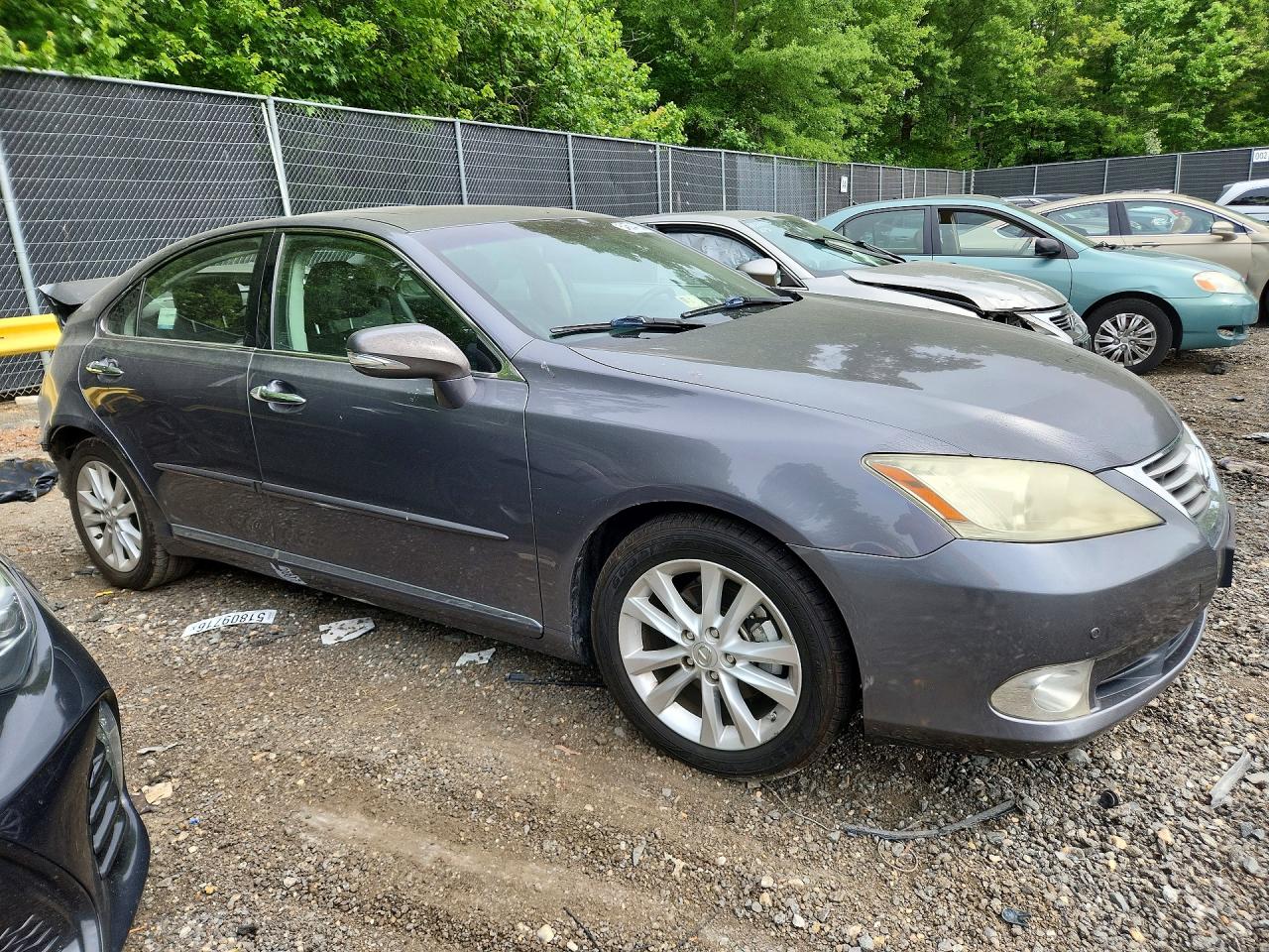 2012 Lexus Es 350 Silver vin: JTHBK1EG3C2474840