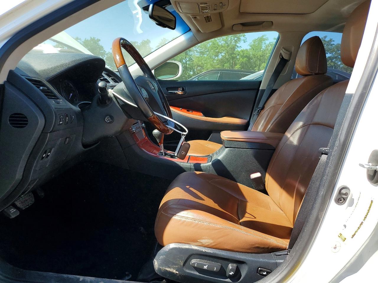 2012 Lexus Es 350 White vin: JTHBK1EG3C2488818