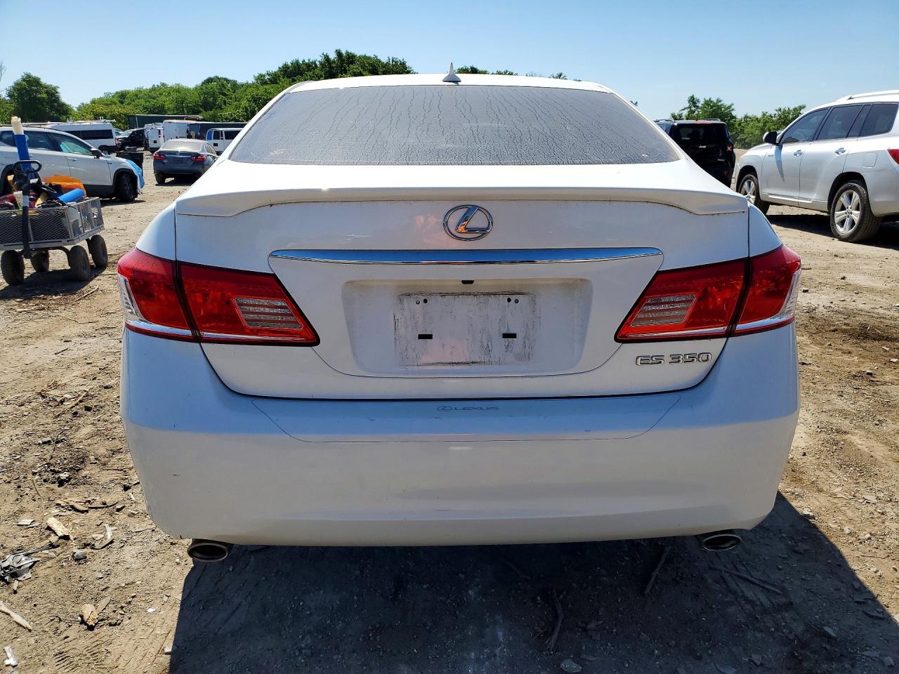 2012 Lexus Es 350 White vin: JTHBK1EG3C2488818