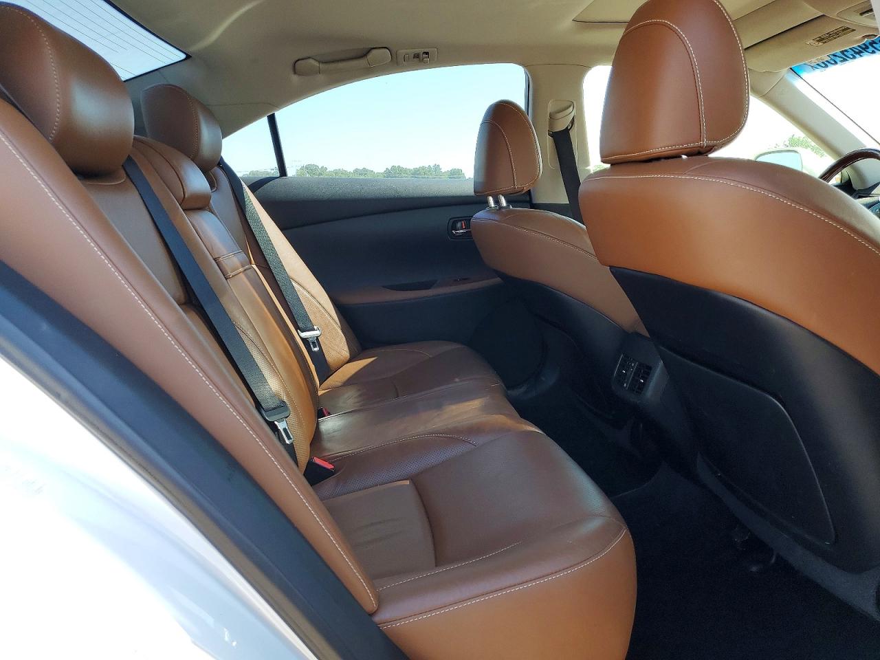 2012 Lexus Es 350 White vin: JTHBK1EG3C2488818