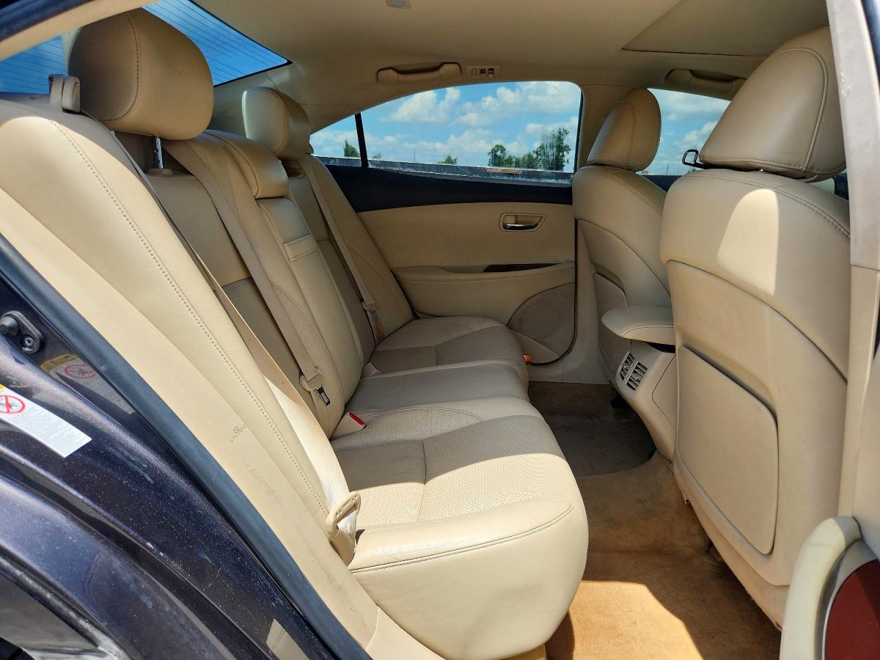 2012 Lexus Es 350 Черный vin: JTHBK1EG3C2494151