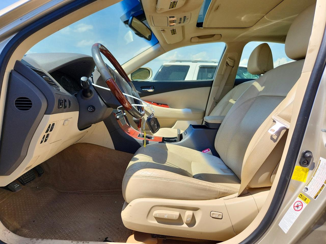 2012 Lexus Es 350 Cream vin: JTHBK1EG3C2500269