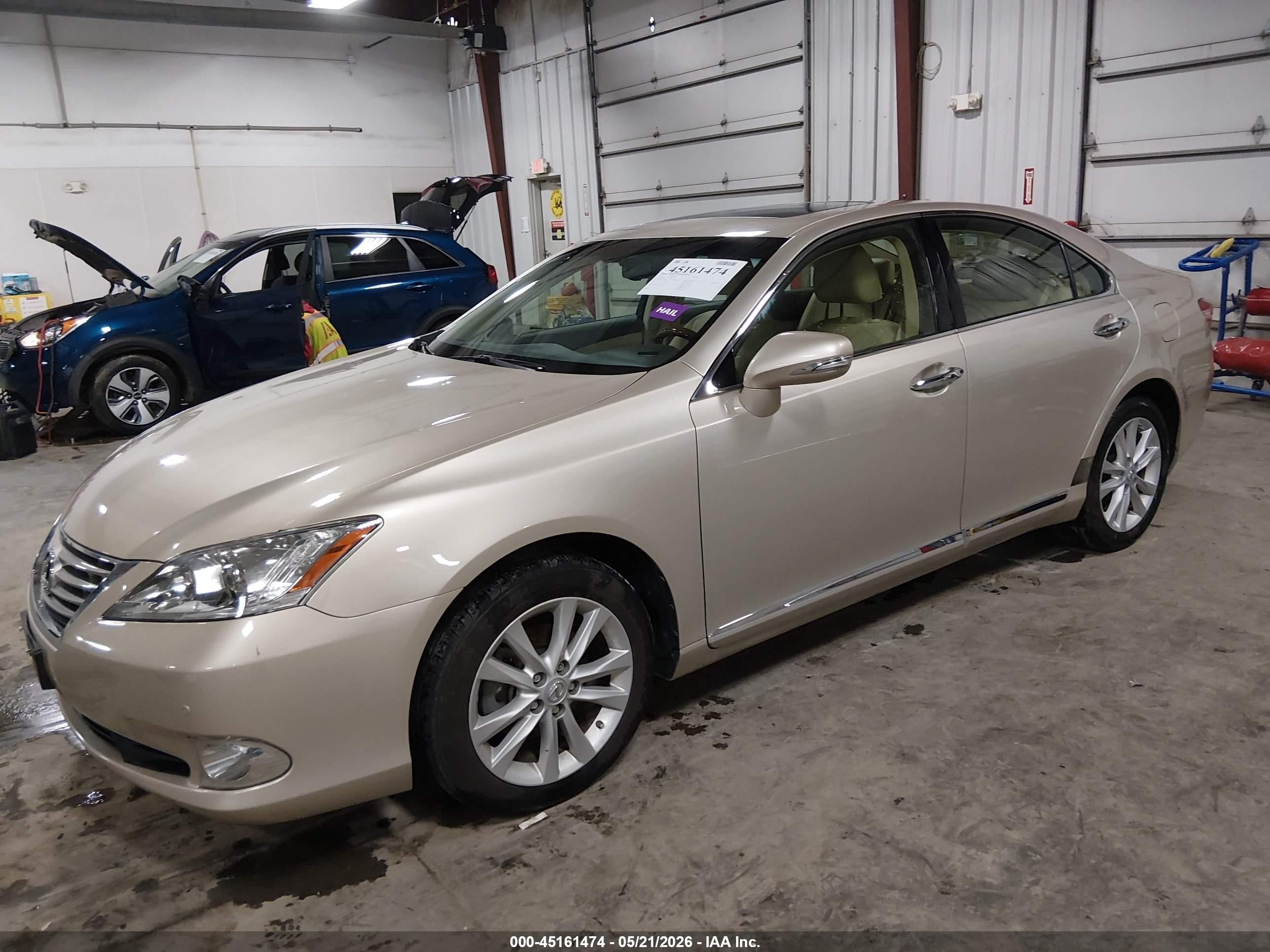 2012 Lexus Es 350   Gold vin: JTHBK1EG3C2500532