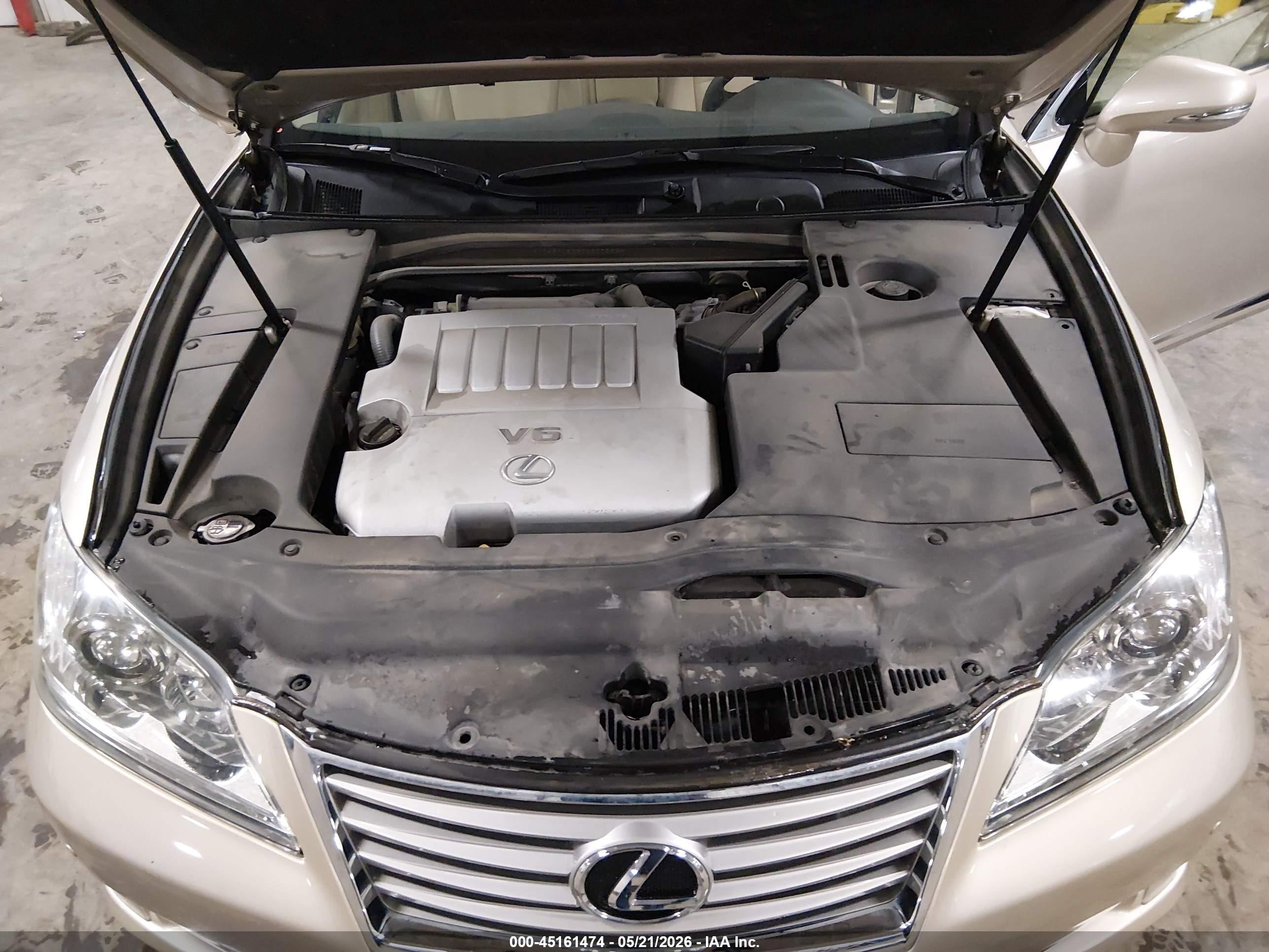 2012 Lexus Es 350   Gold vin: JTHBK1EG3C2500532