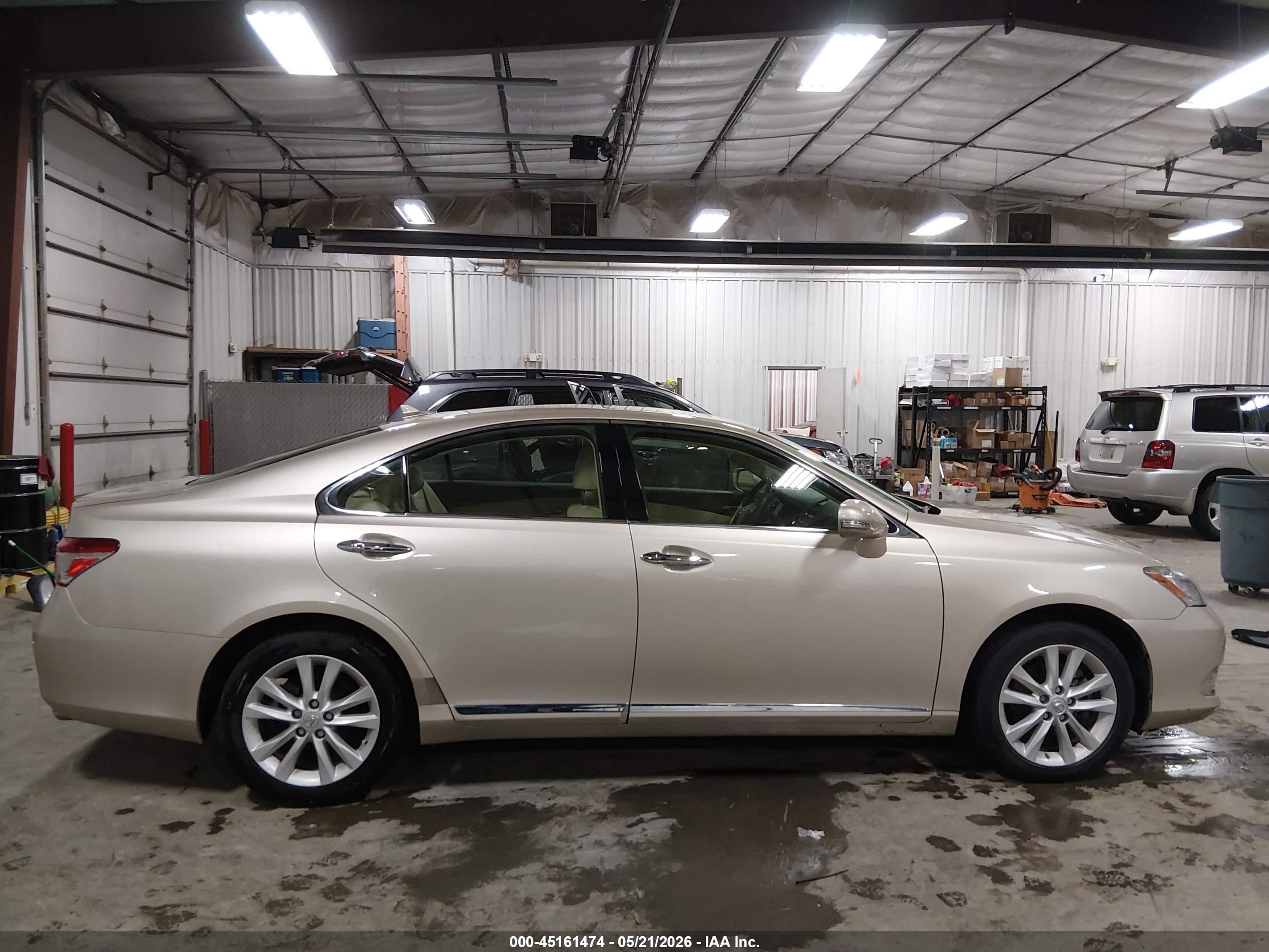 2012 Lexus Es 350   Gold vin: JTHBK1EG3C2500532