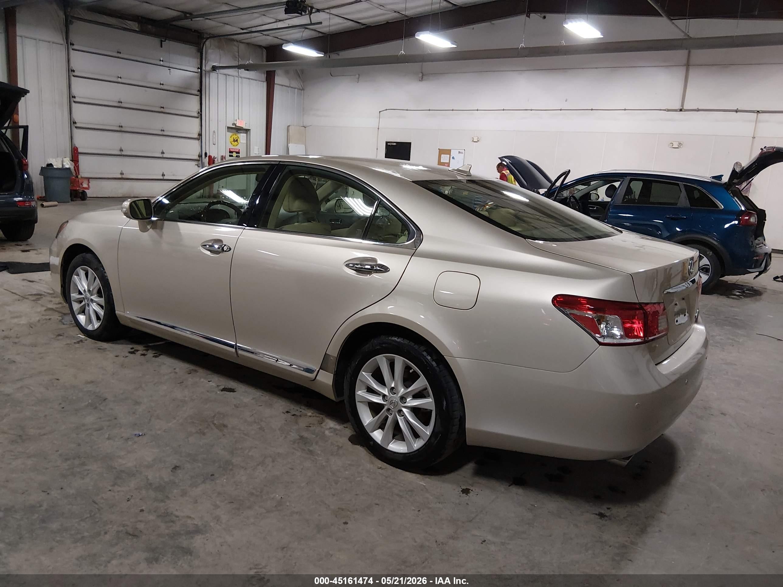 2012 Lexus Es 350   Gold vin: JTHBK1EG3C2500532