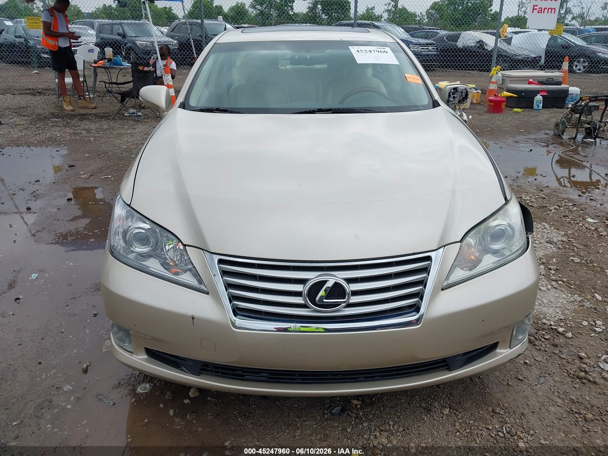 2012 Lexus Es 350   Tan vin: JTHBK1EG3C2504225