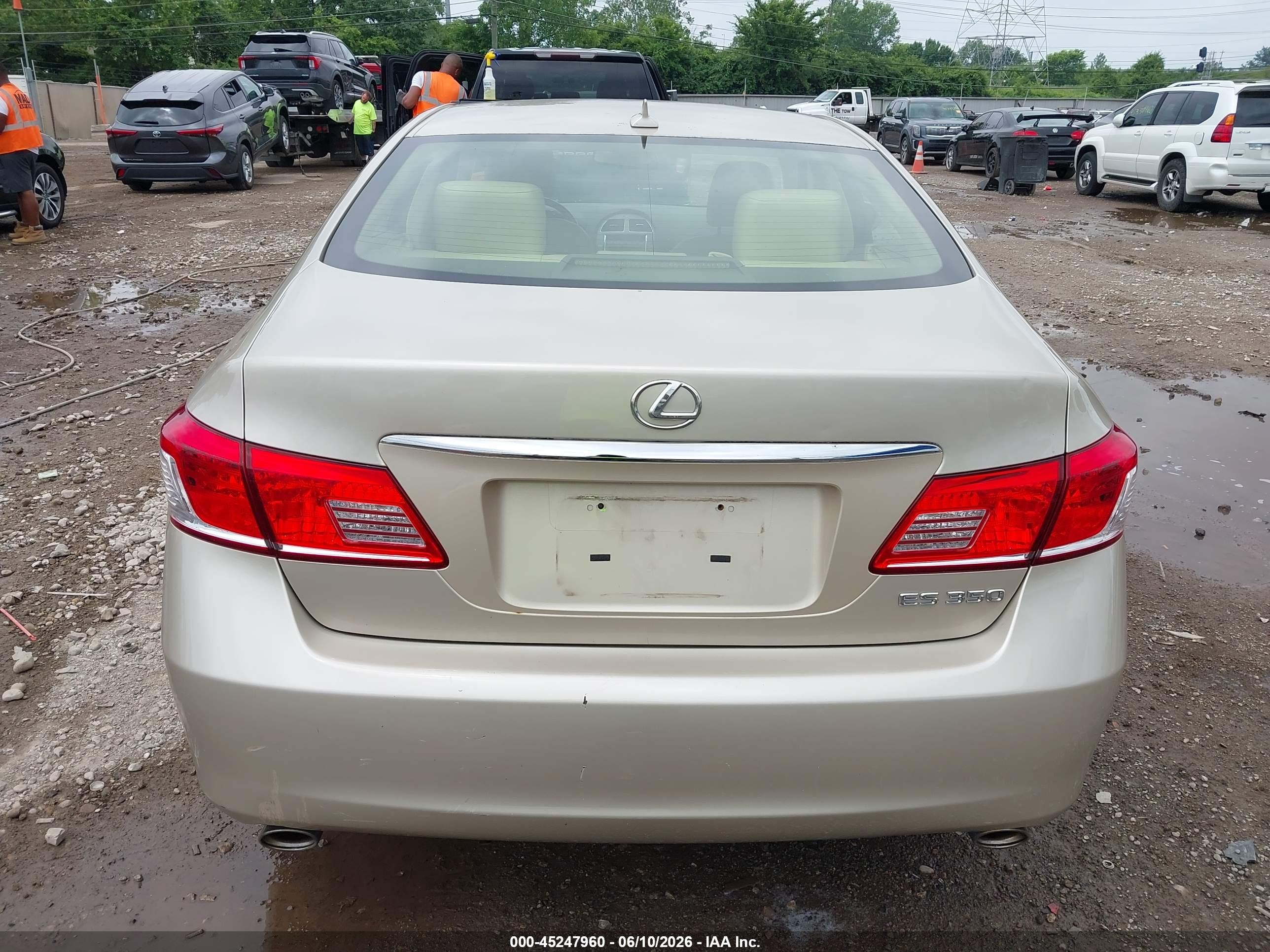 2012 Lexus Es 350   Tan vin: JTHBK1EG3C2504225