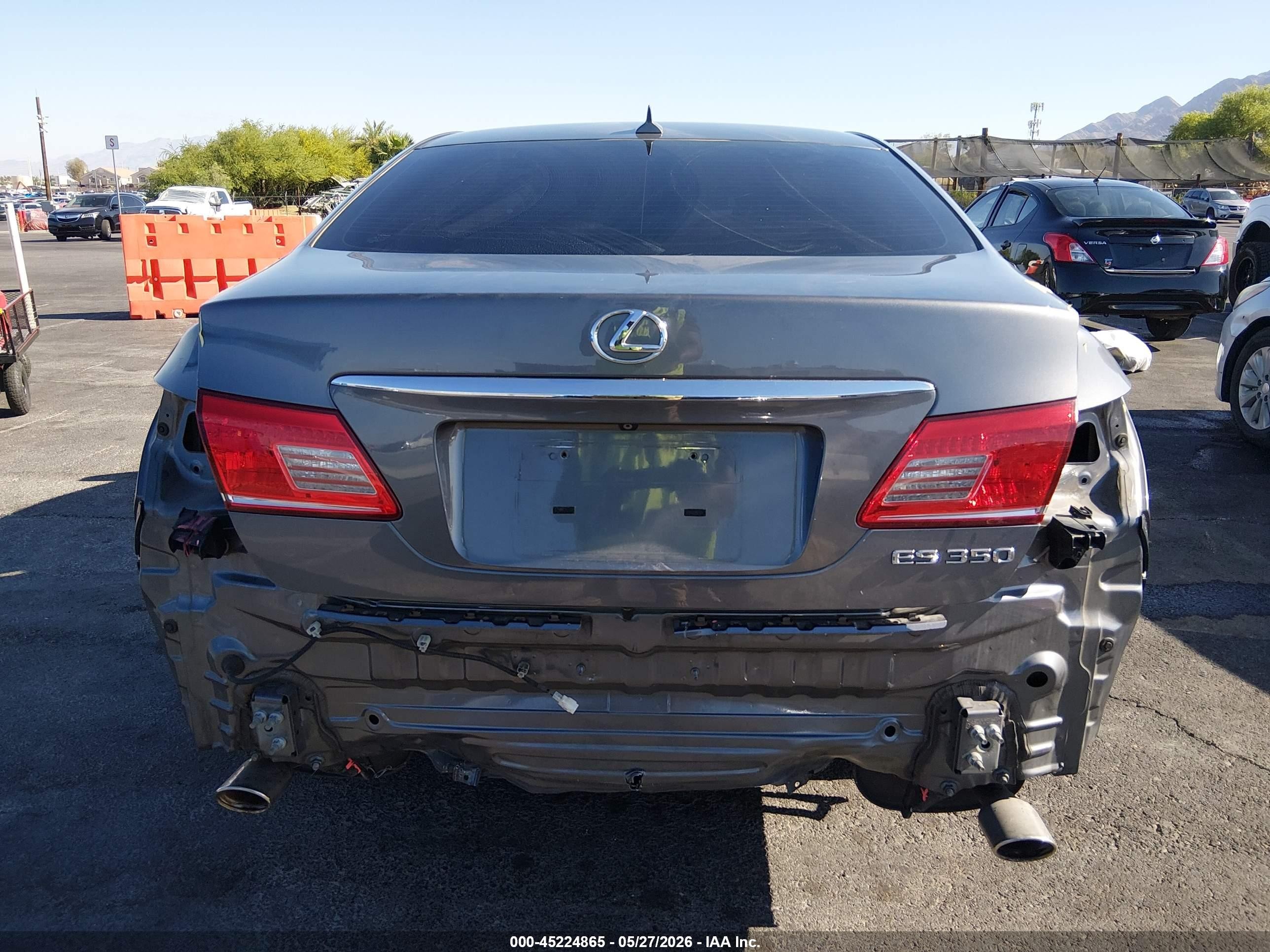 2012 Lexus Es 350 Gray vin: JTHBK1EG3C2505228