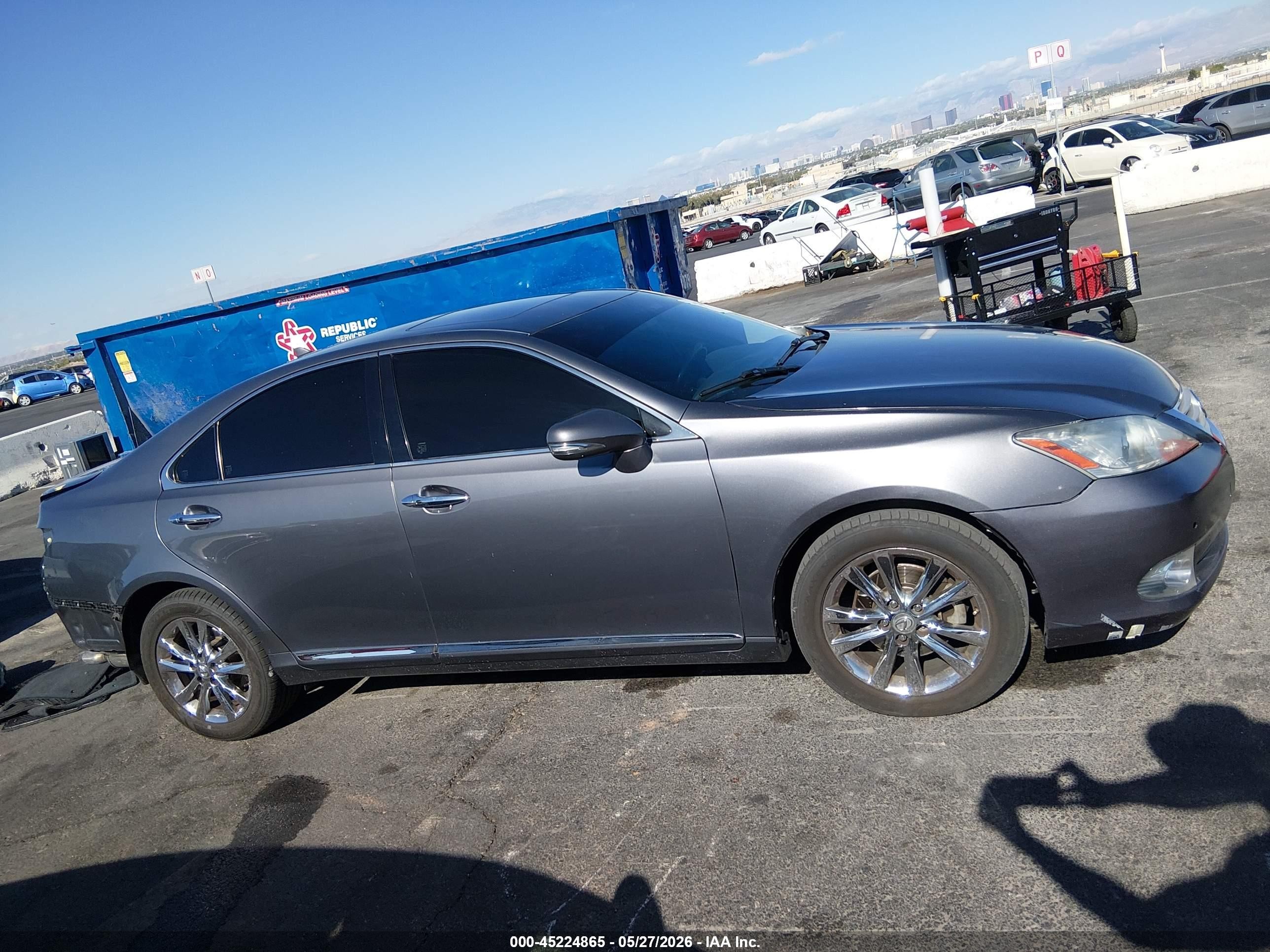 2012 Lexus Es 350 Gray vin: JTHBK1EG3C2505228