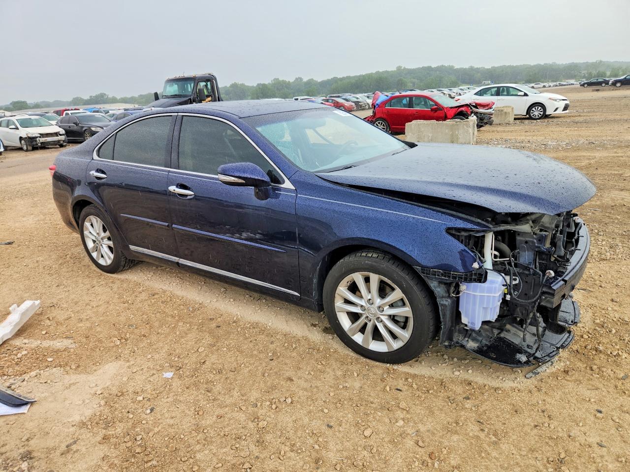 2012 Lexus Es 350 Blue vin: JTHBK1EG3C2505908