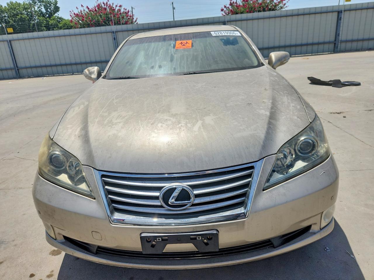 2012 Lexus Es 350 Cream vin: JTHBK1EG3C2512177