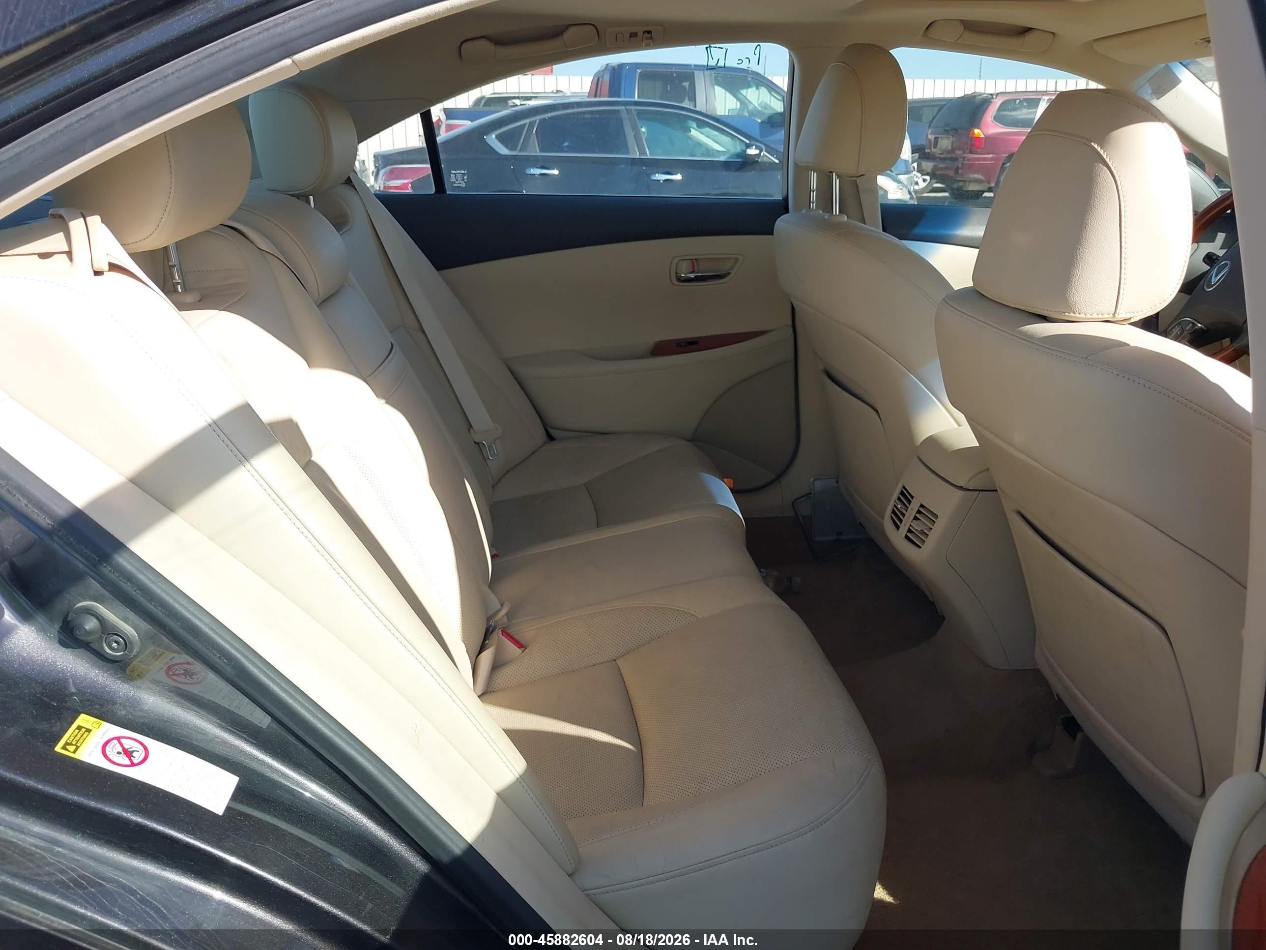 2010 Lexus Es 350   Gray vin: JTHBK1EG4A2347205