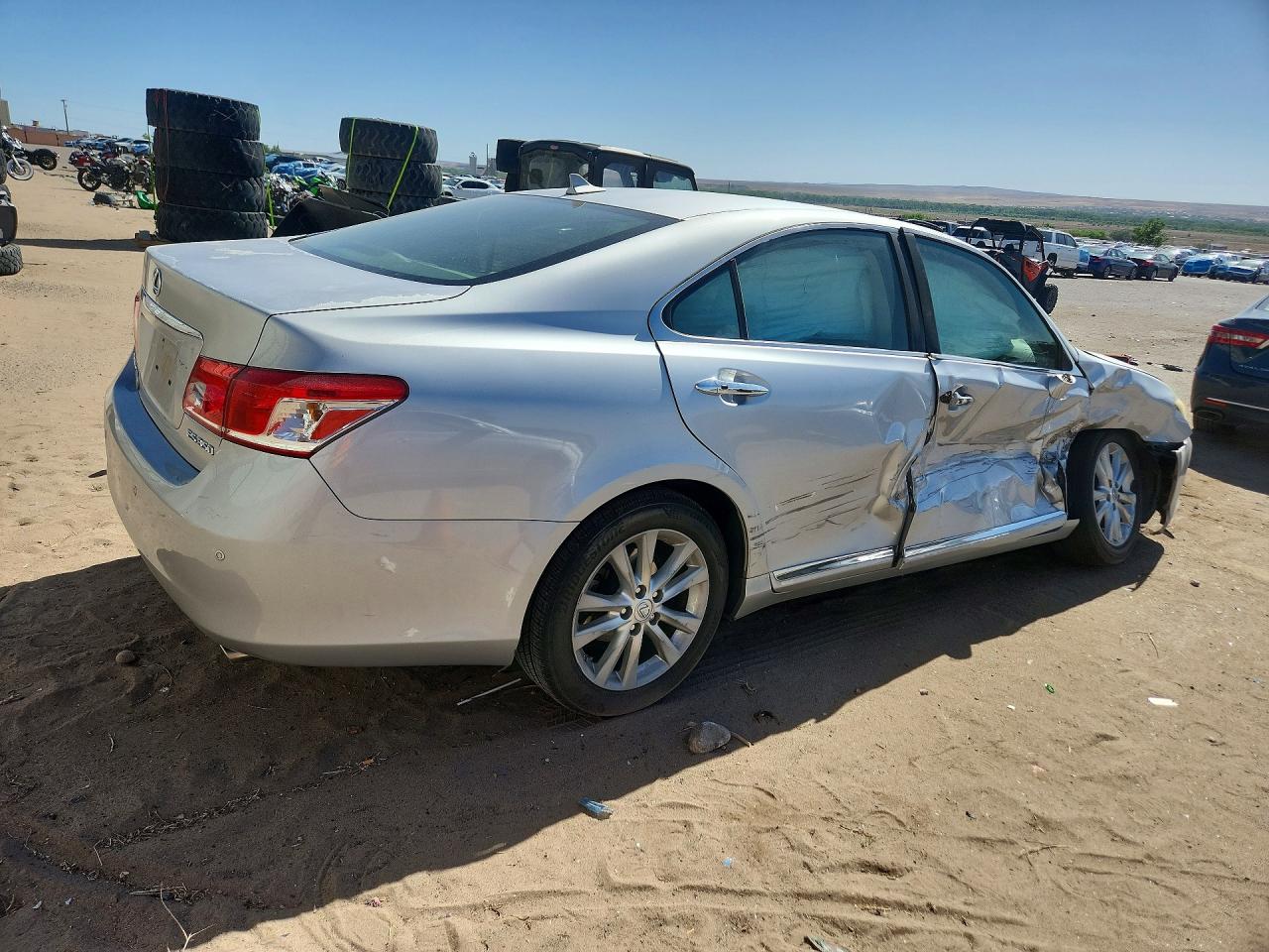 2010 Lexus Es 350 Silver vin: JTHBK1EG4A2347950