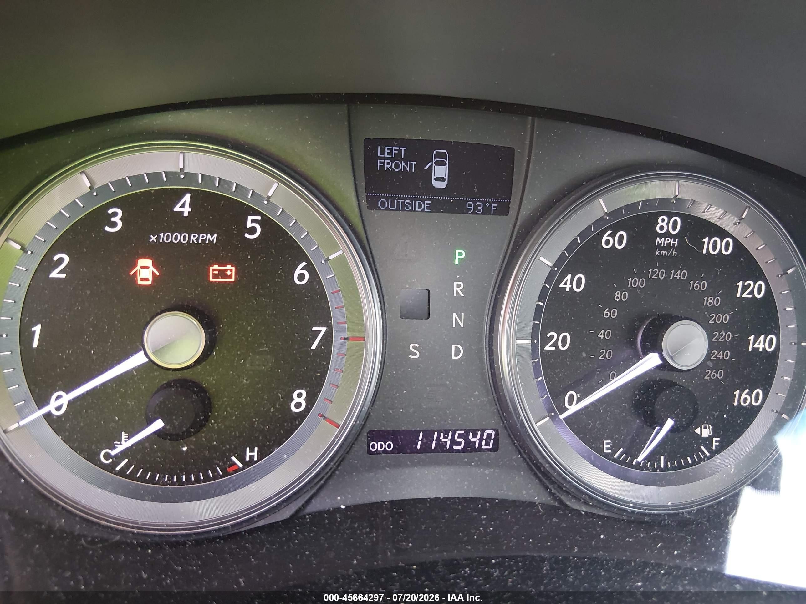 2010 Lexus Es 350   Gray vin: JTHBK1EG4A2362139