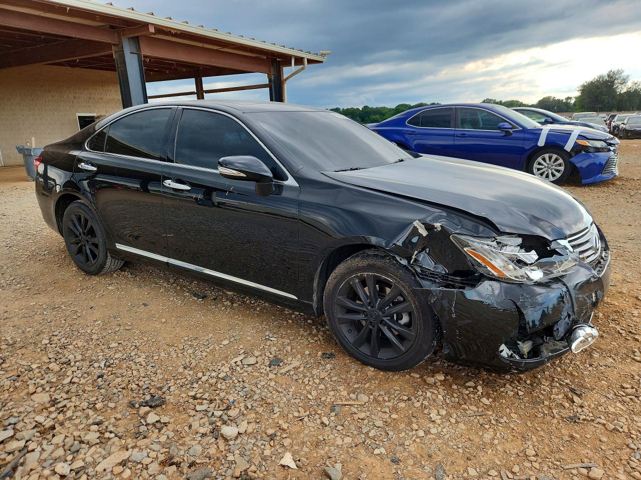 2010 Lexus Es 350 Black vin: JTHBK1EG4A2364408
