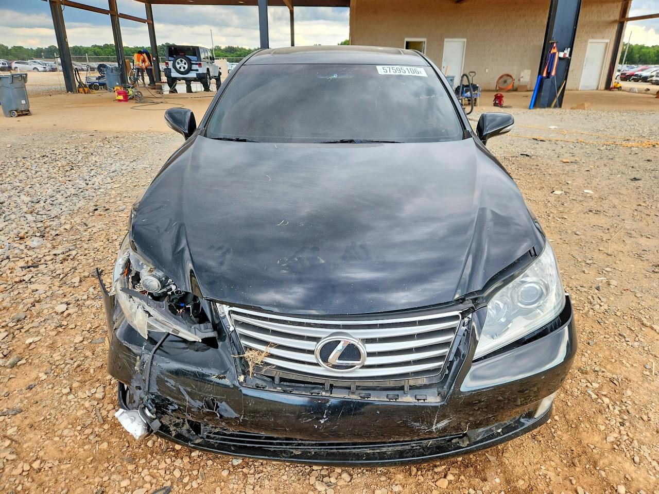 2010 Lexus Es 350 Black vin: JTHBK1EG4A2364408