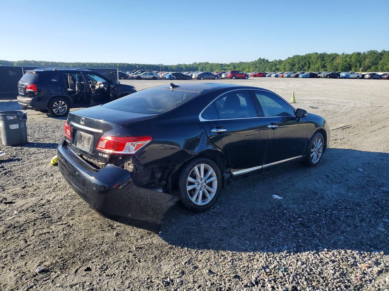 2010 Lexus Es 350 Black vin: JTHBK1EG4A2373187
