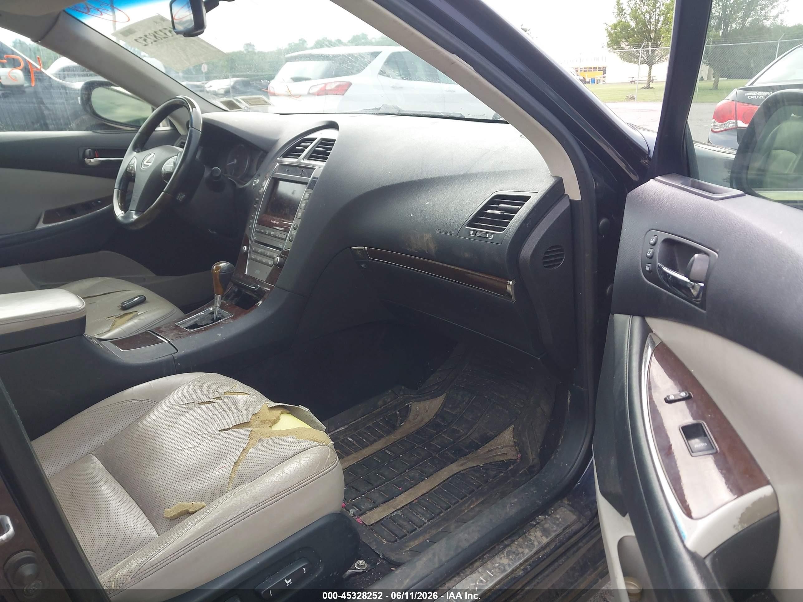 2010 Lexus Es 350   Blue vin: JTHBK1EG4A2393438