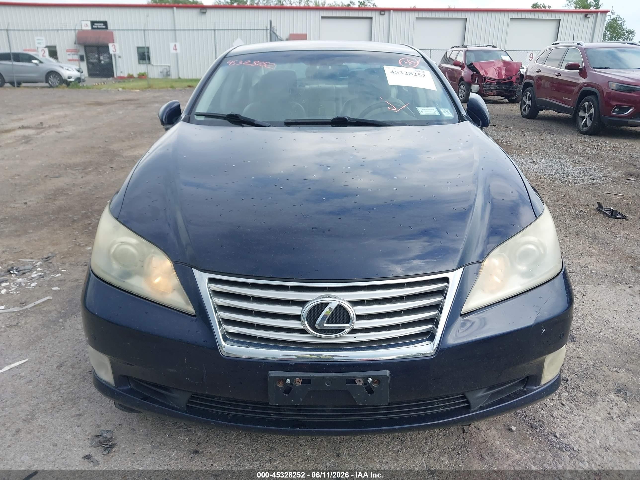 2010 Lexus Es 350   Blue vin: JTHBK1EG4A2393438