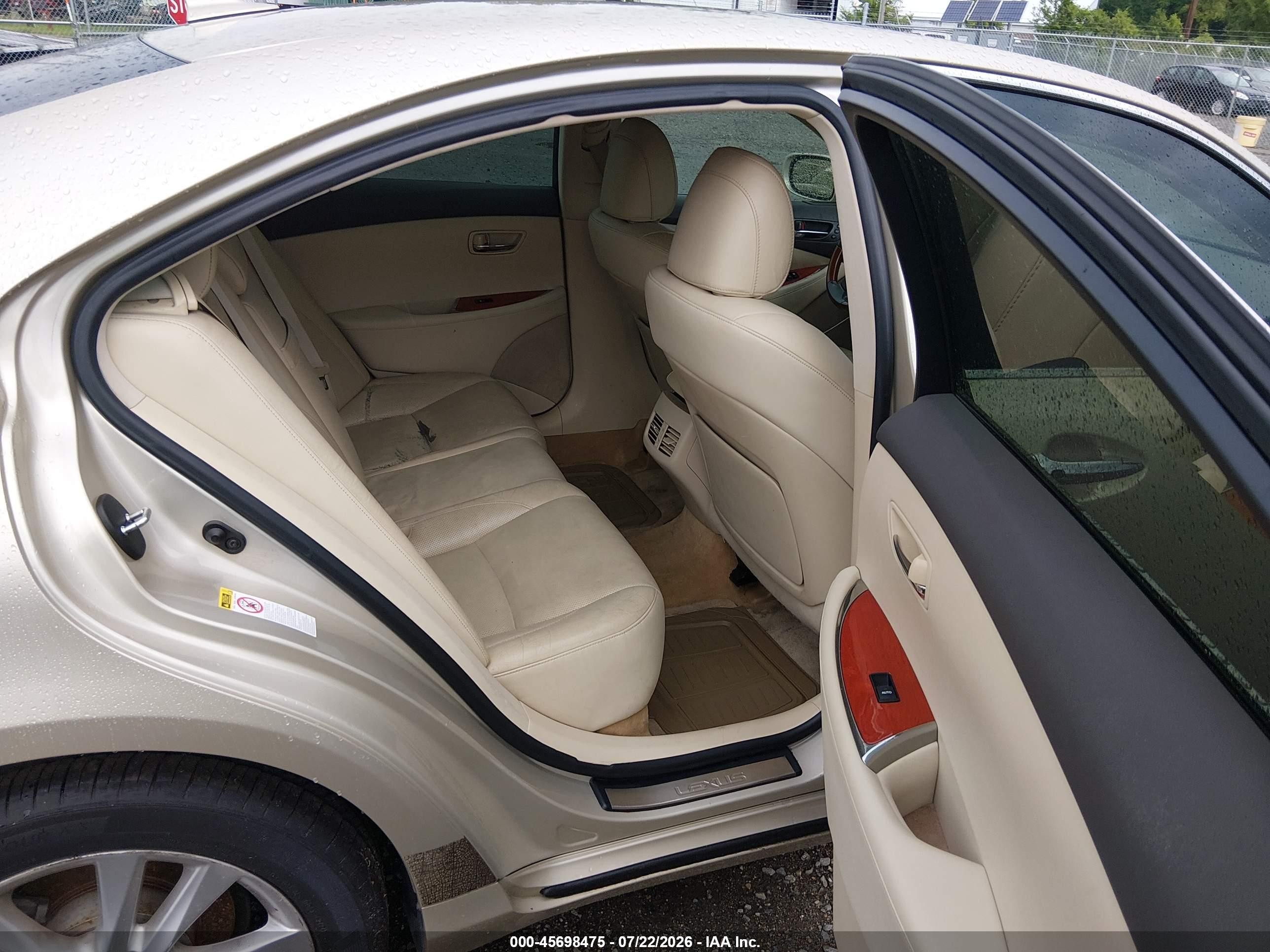 2011 Lexus Es 350   Gold vin: JTHBK1EG4B2419246
