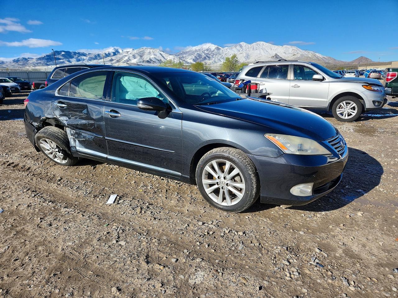 2011 Lexus Es 350 Base Charcoal vin: JTHBK1EG4B2427914