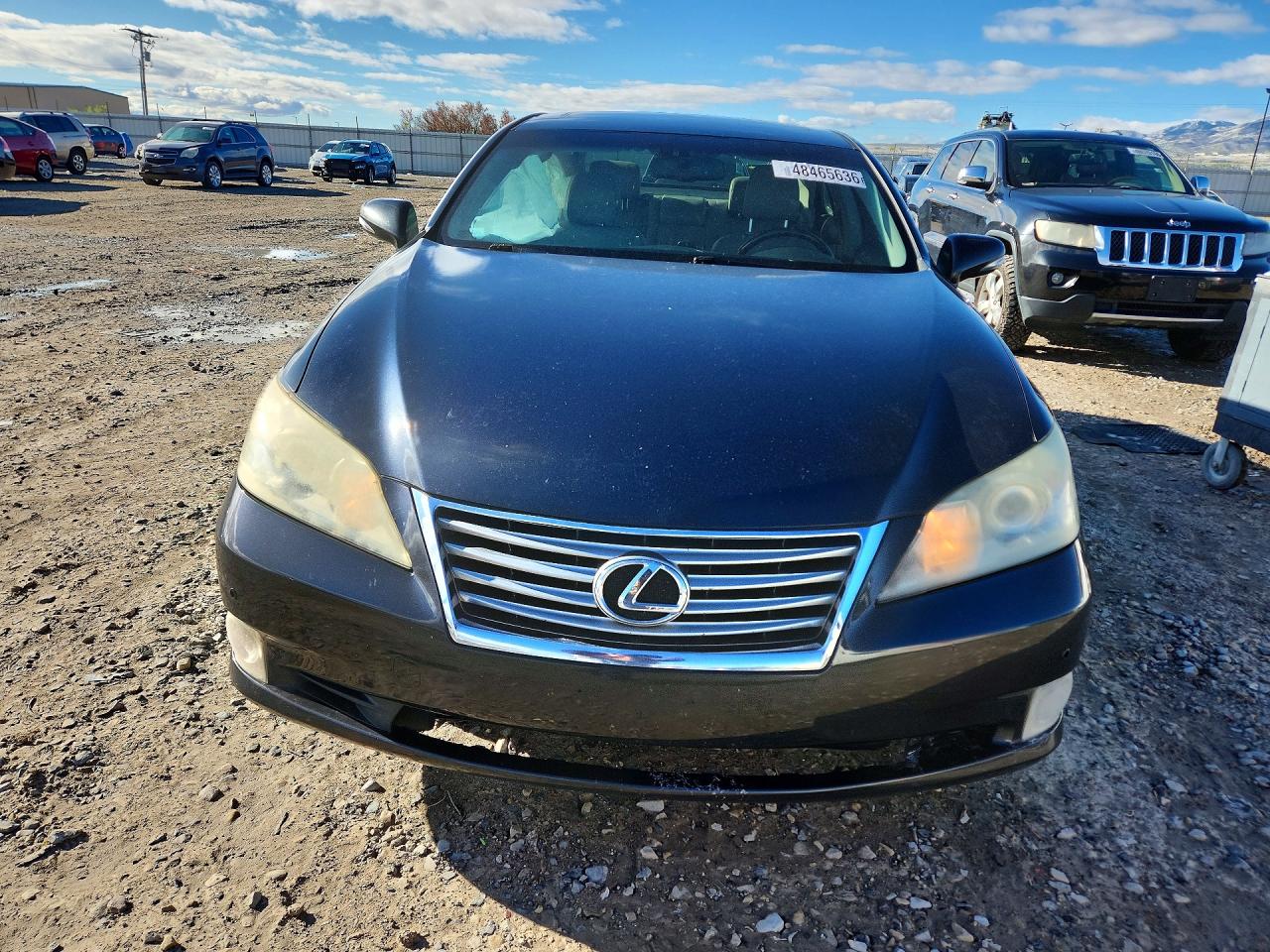 2011 Lexus Es 350 Base Charcoal vin: JTHBK1EG4B2427914